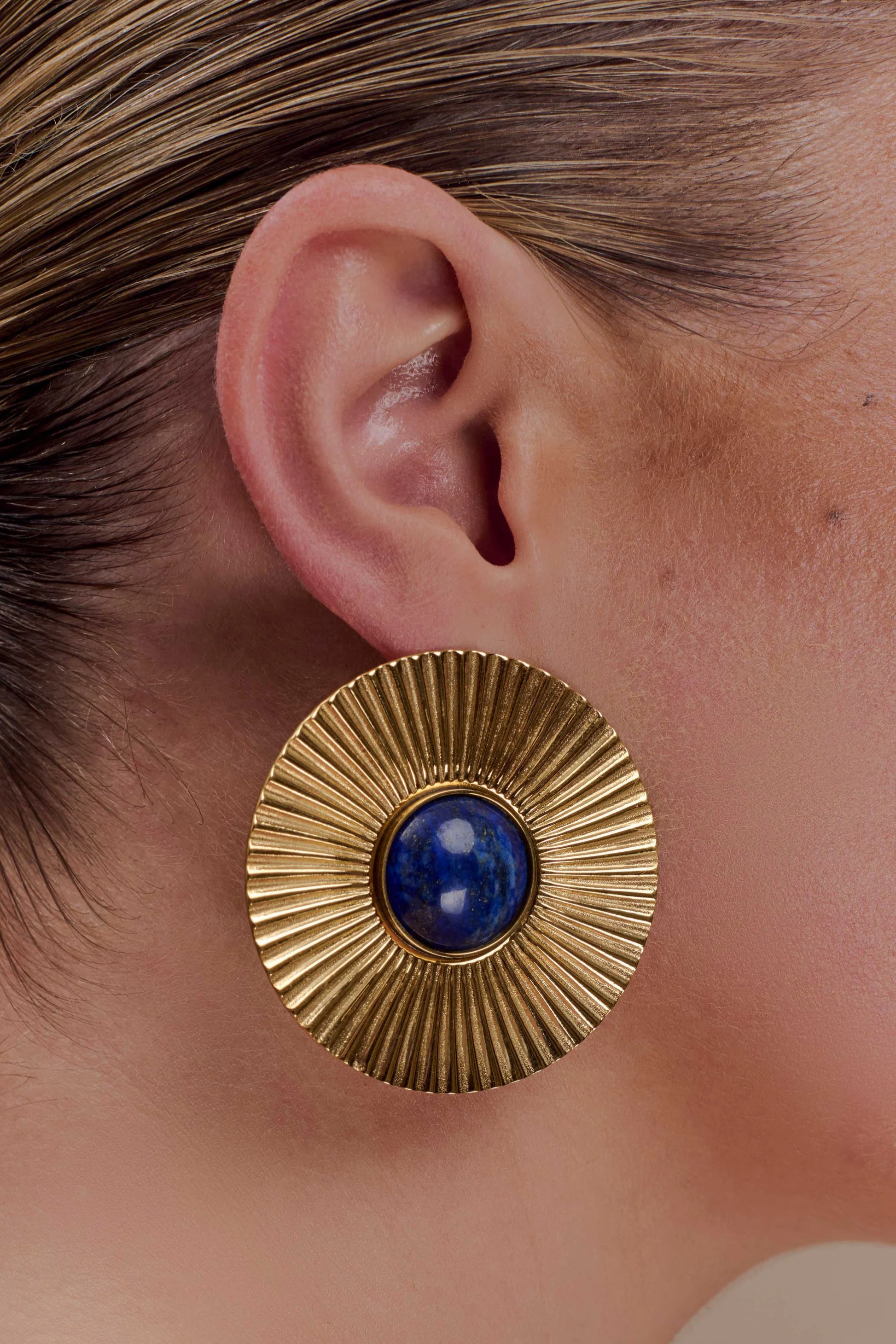 Solara Medallion Earrings