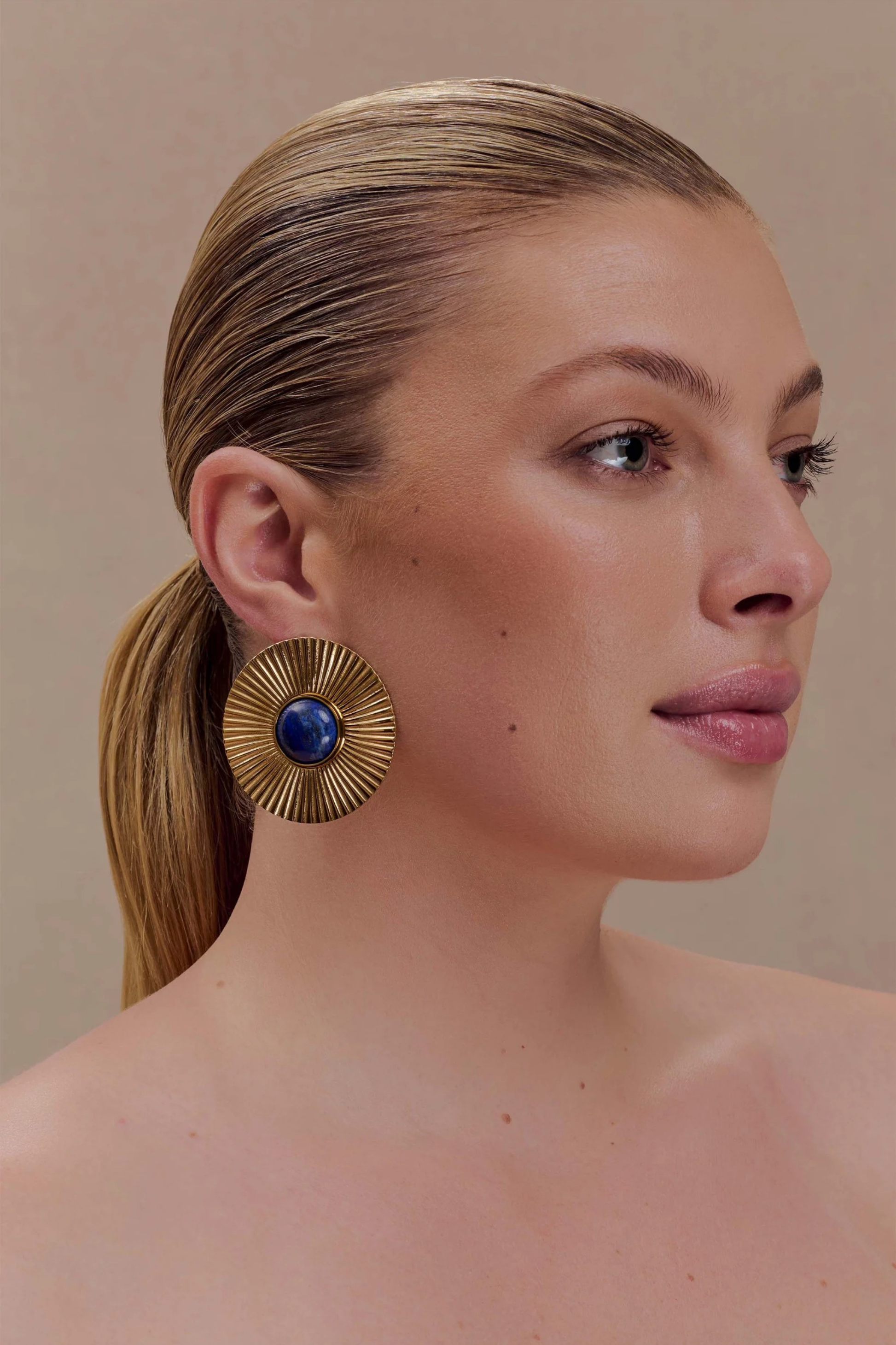 Solara Medallion Earrings