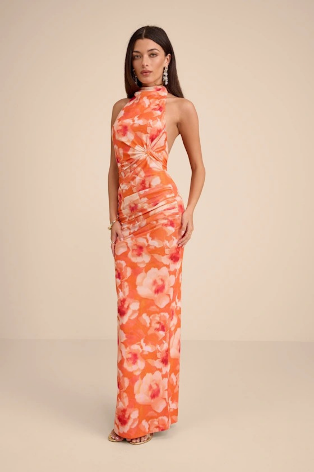 Sunset Temptation Maxi Dress