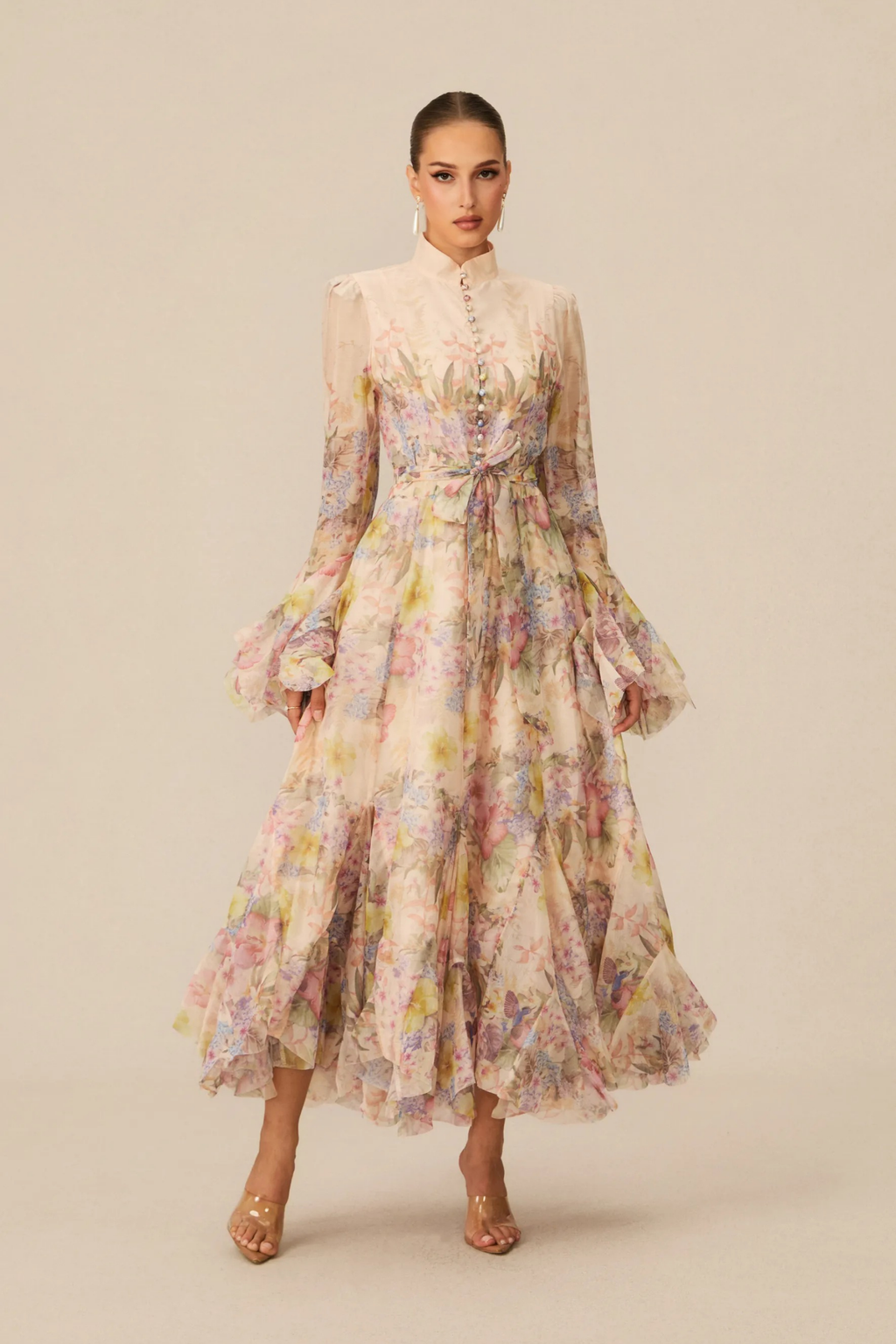 Maison Garden Maxi Dress