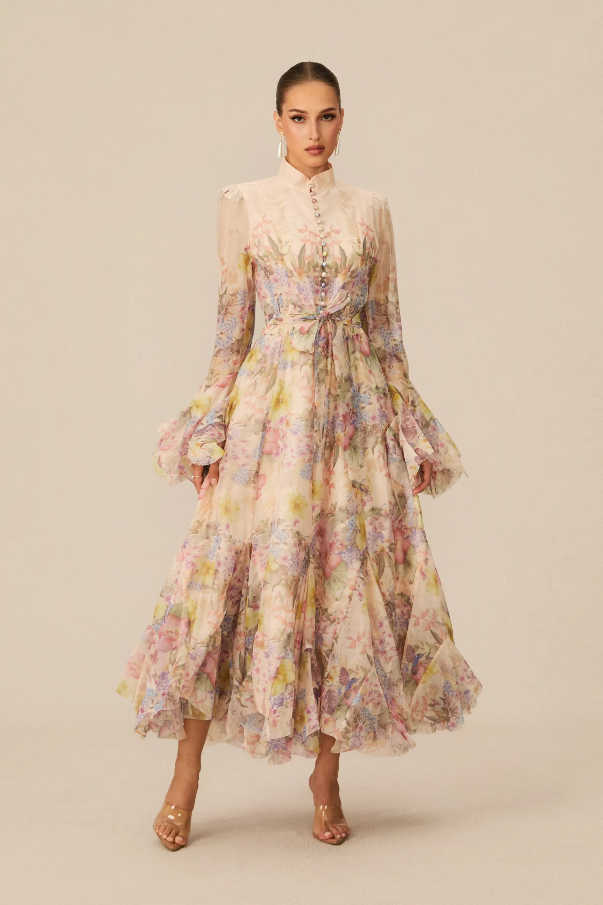 Maison Garden Maxi Dress