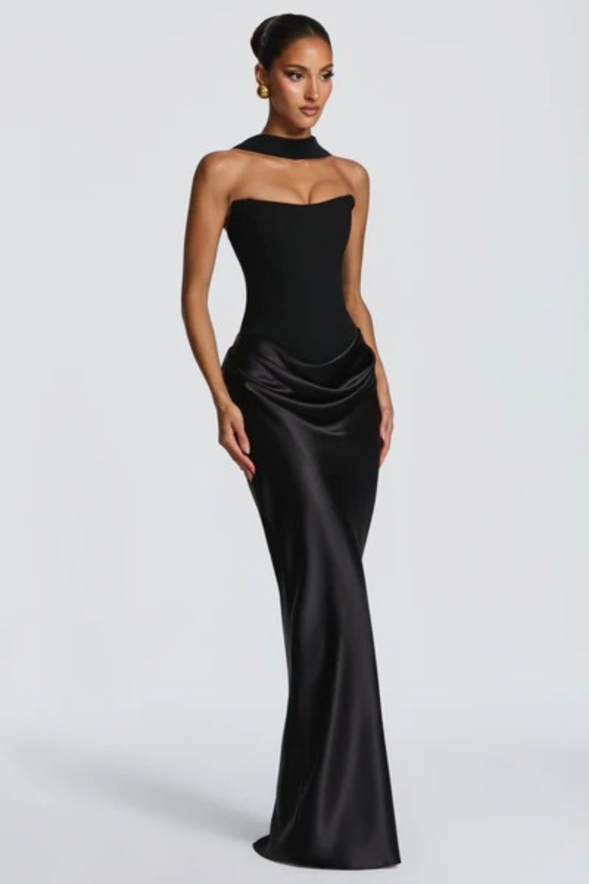 Velour Maxi Dress