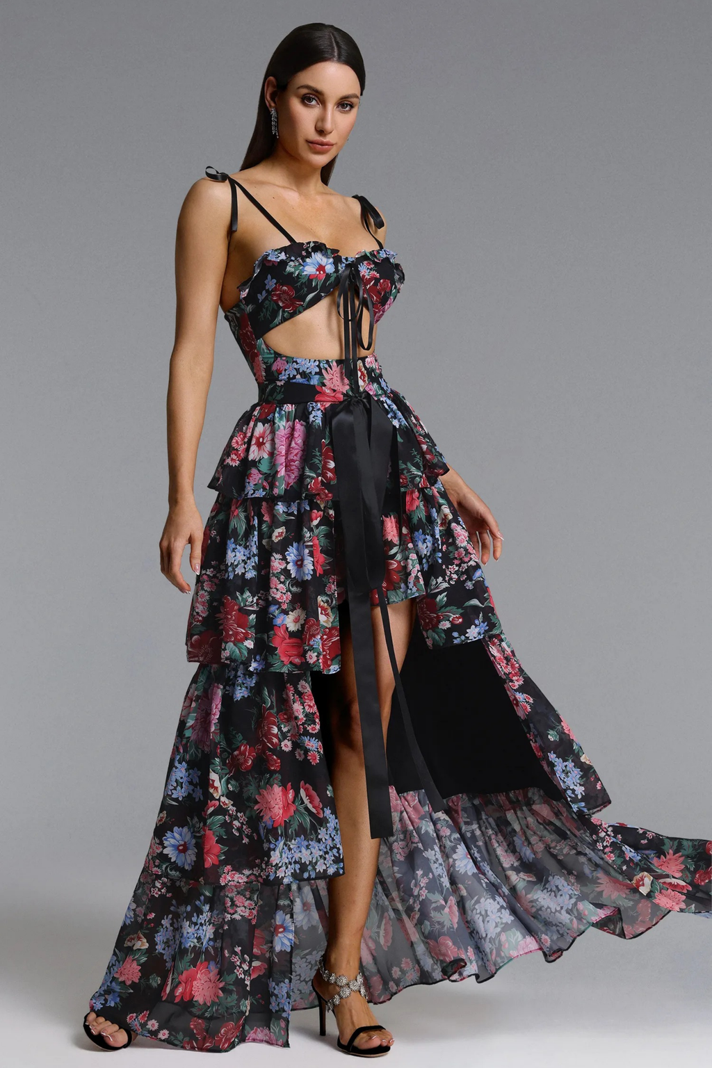 Floral Allure Maxi Dress