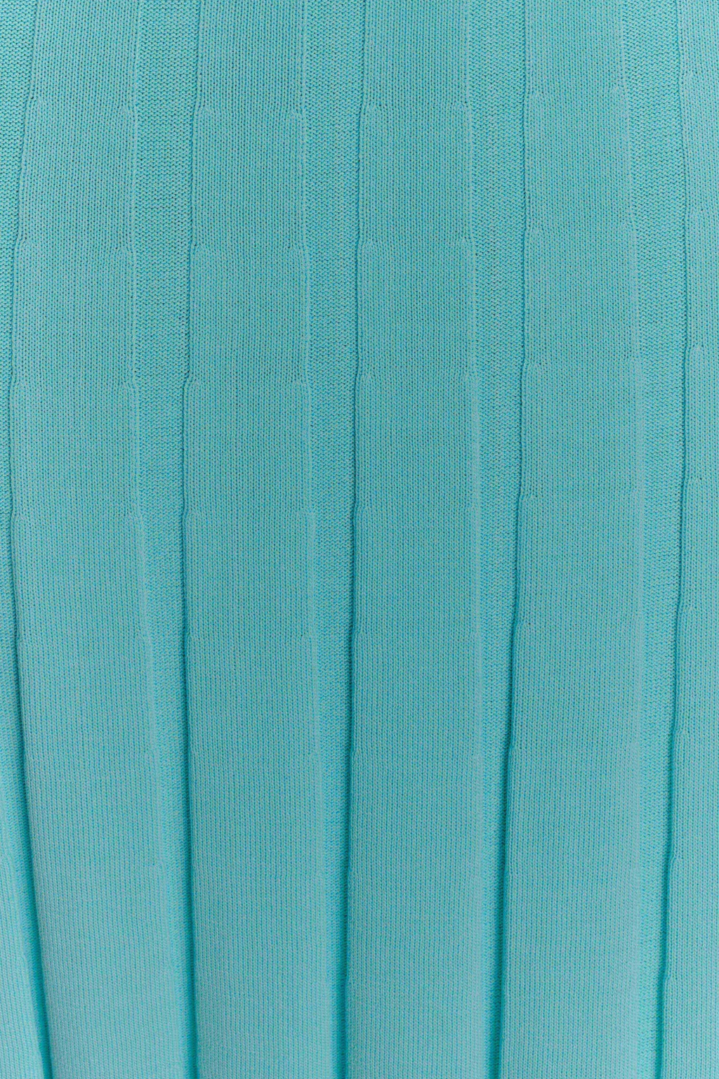 Fitted Knit Halter Midi Dress