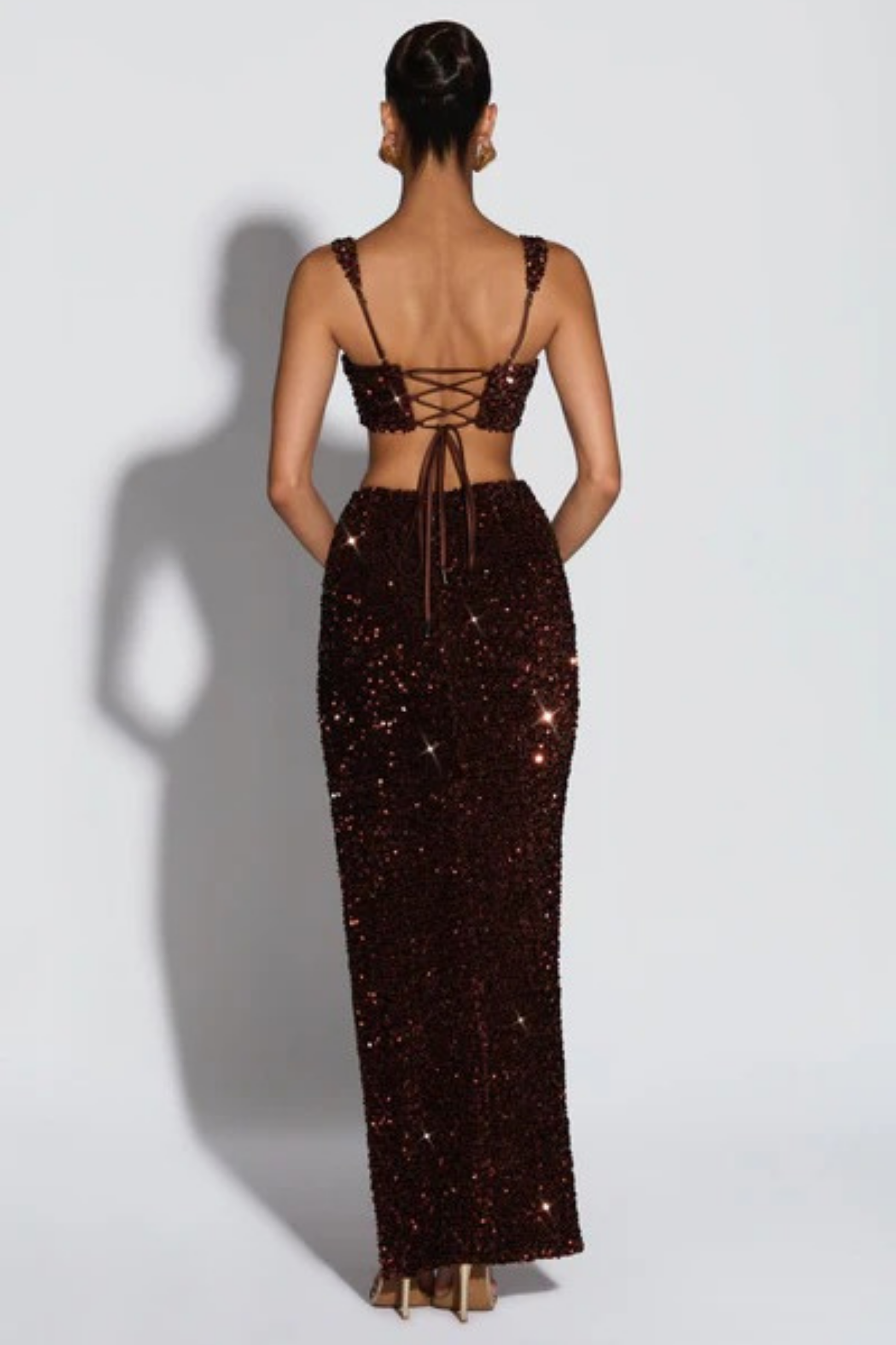 Midnight Glam Sequin Set