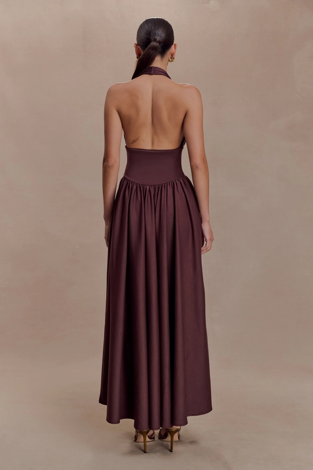 Sienna Halter Midi Dress