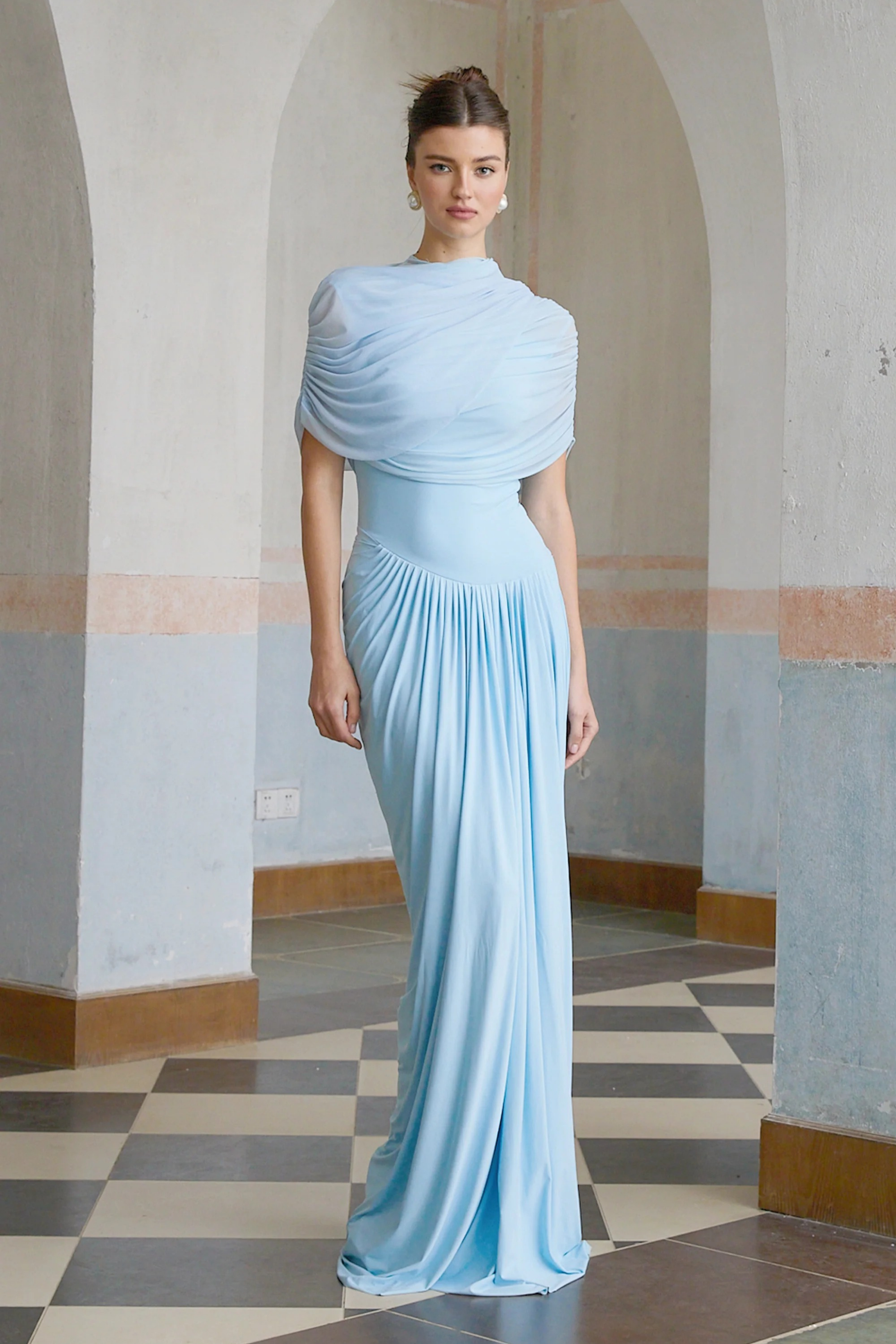Celeste Flow Maxi Dress