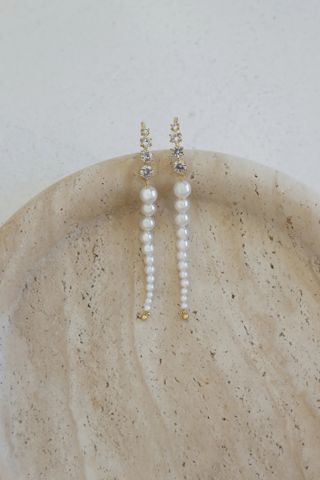 Pearl Cascade Earrings