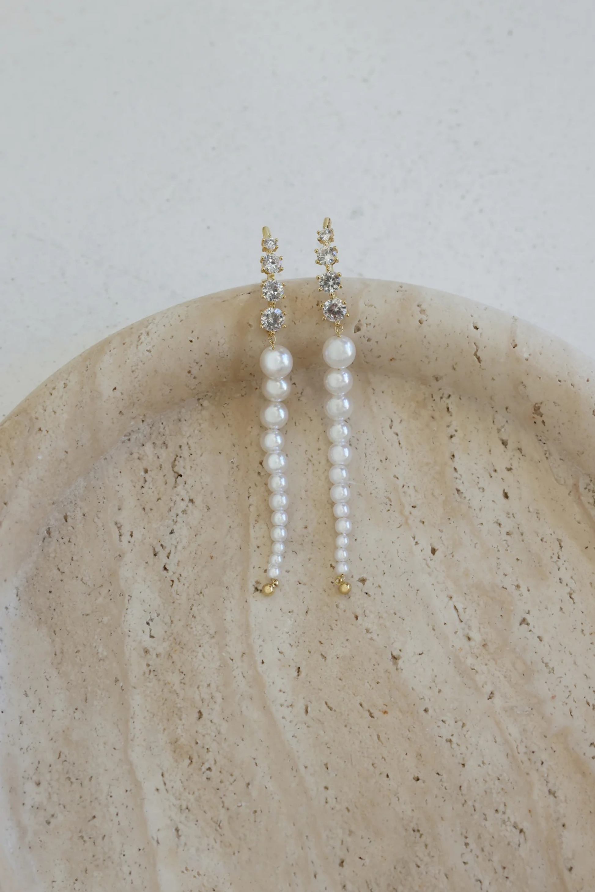 Pearl Cascade Earrings
