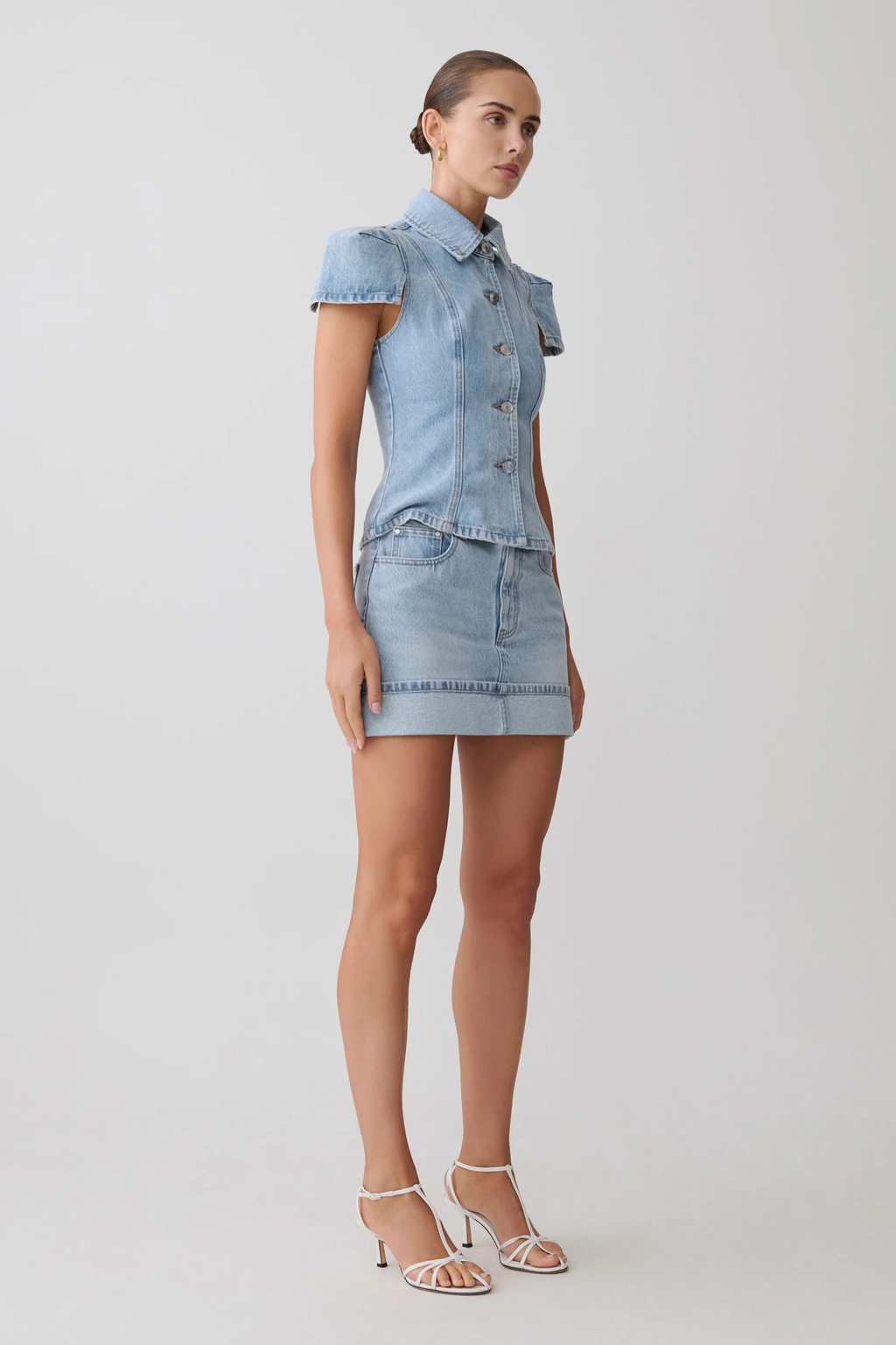 Denim Muse Corset Top