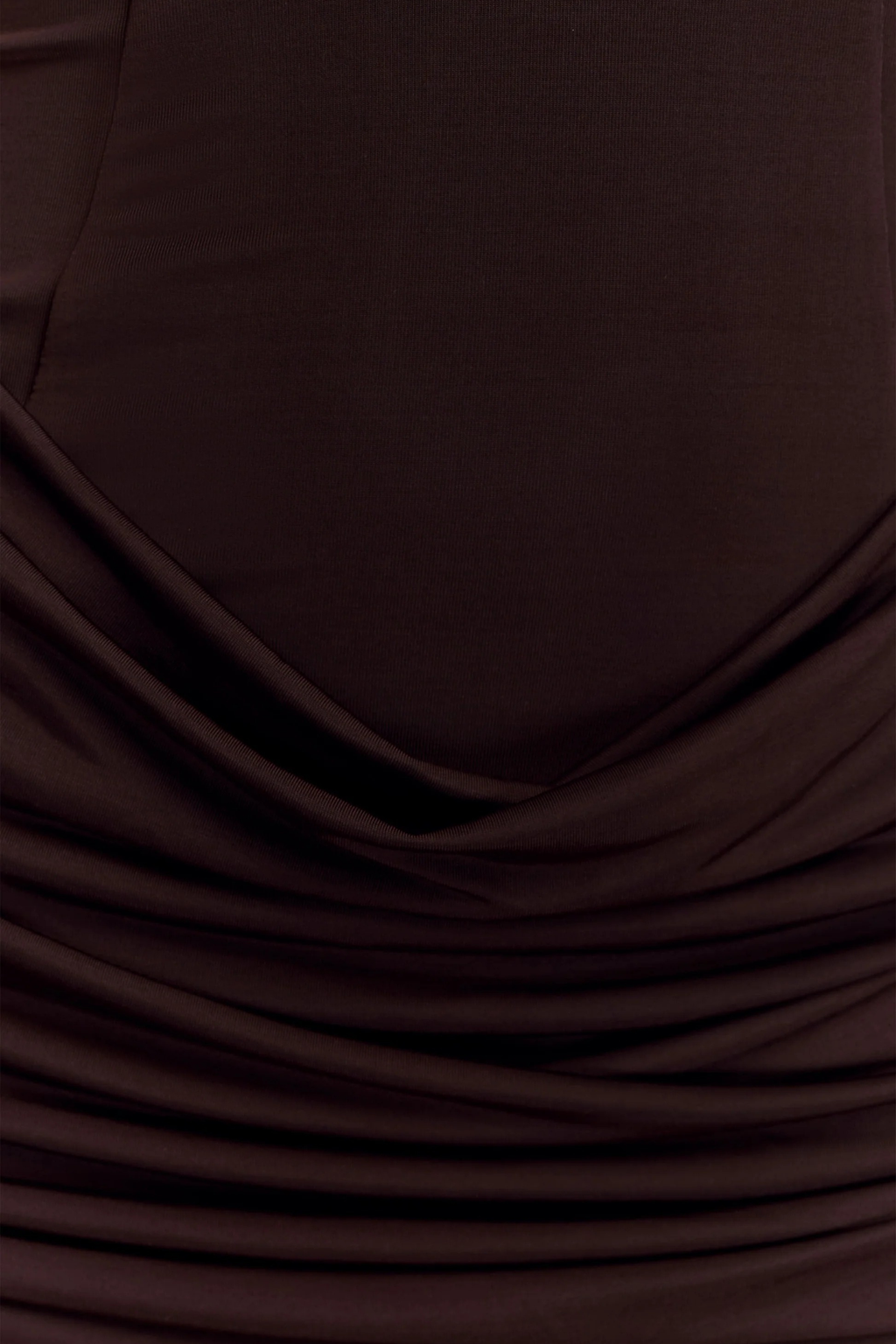 Velvet Shadow Mini Dress
