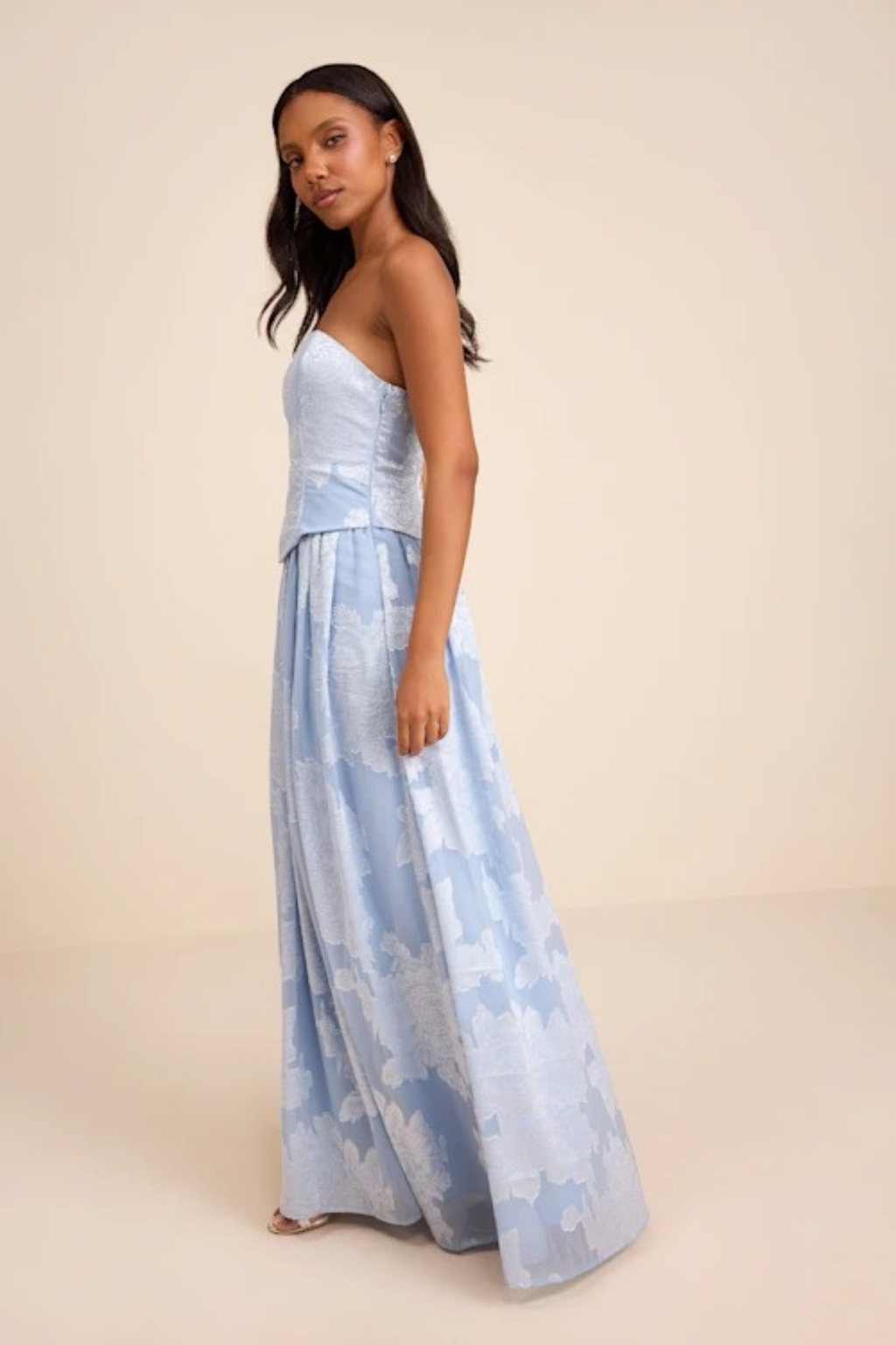 Sky Romance Maxi Dress