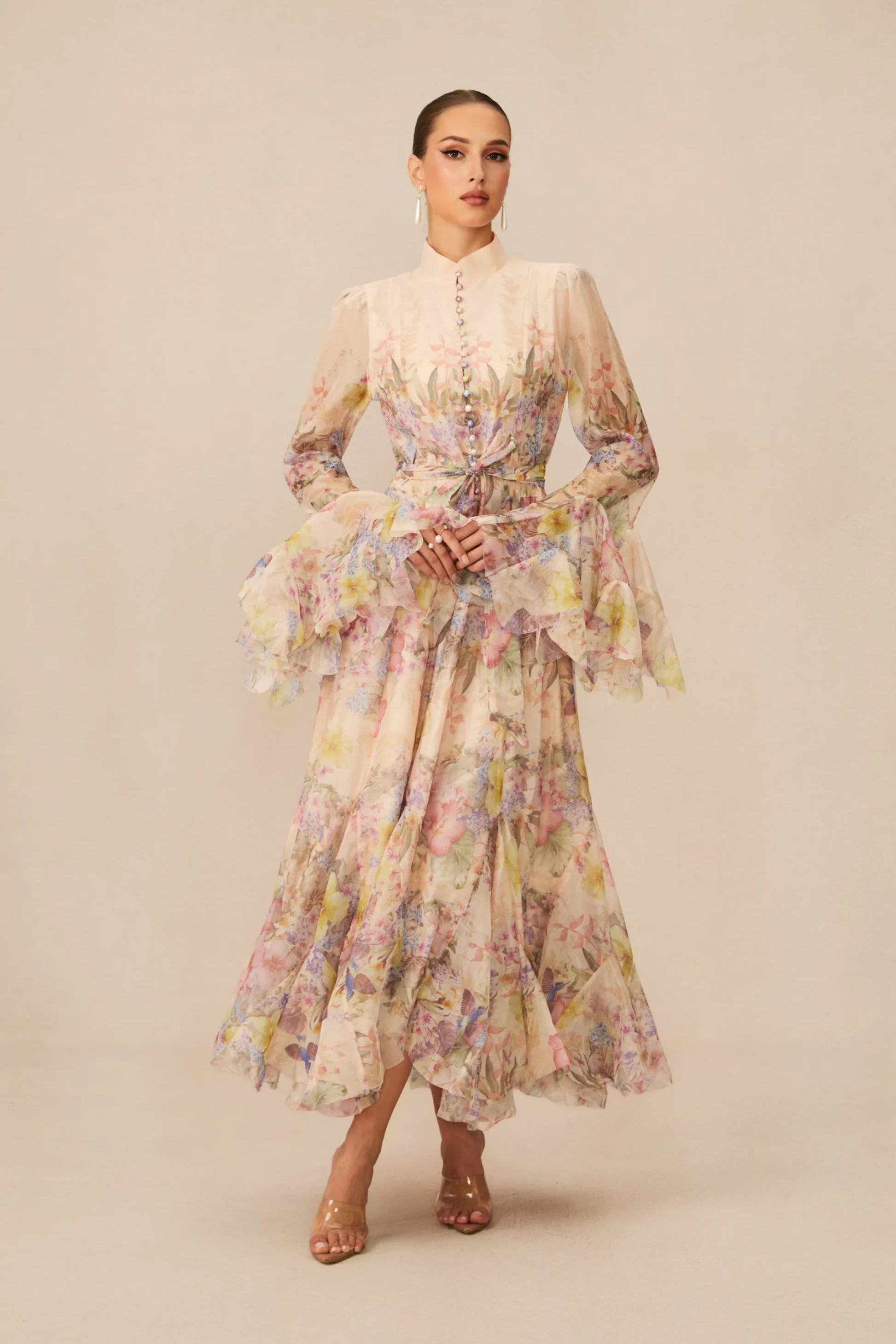 Maison Garden Maxi Dress