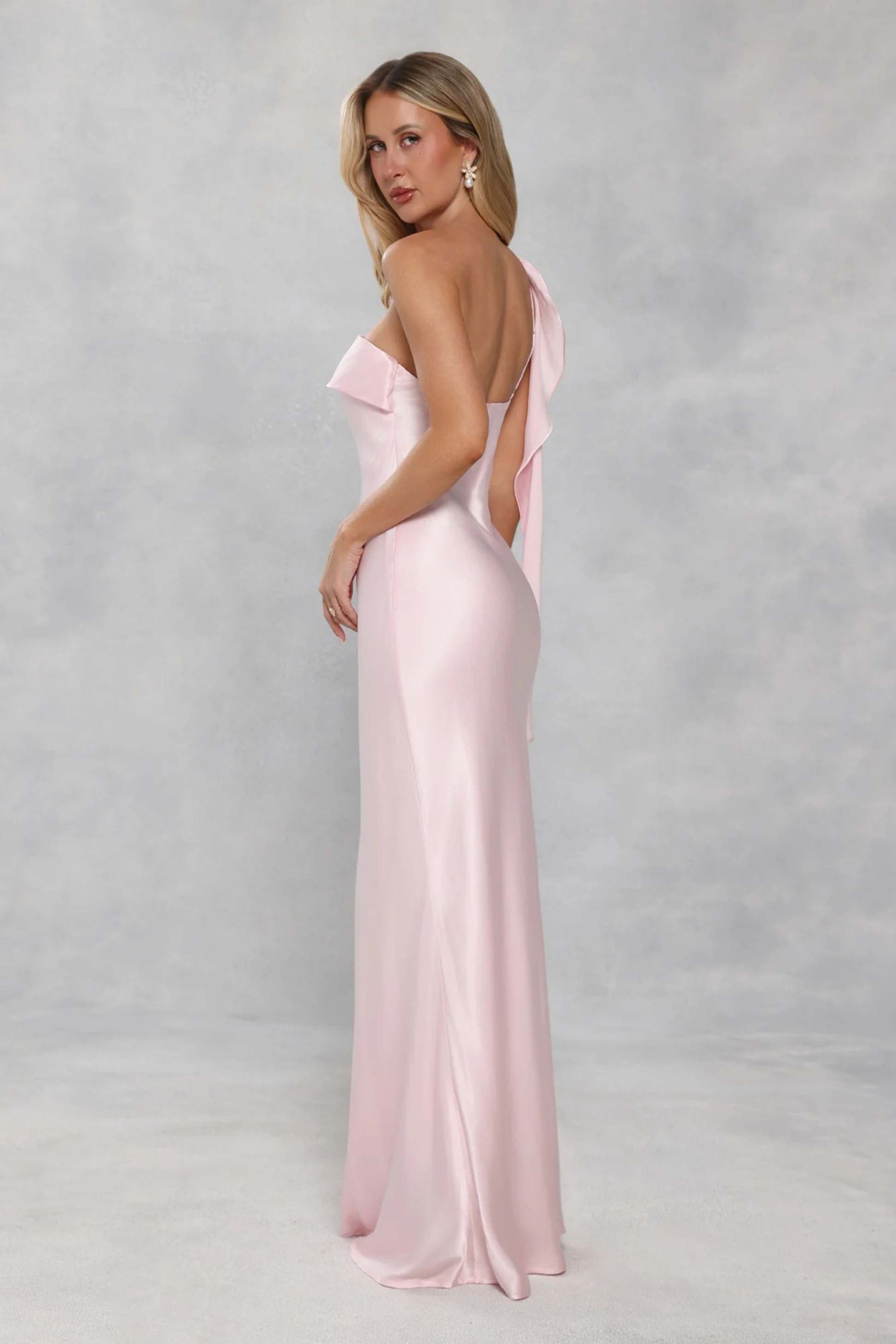 Rosé Aura Maxi Dress