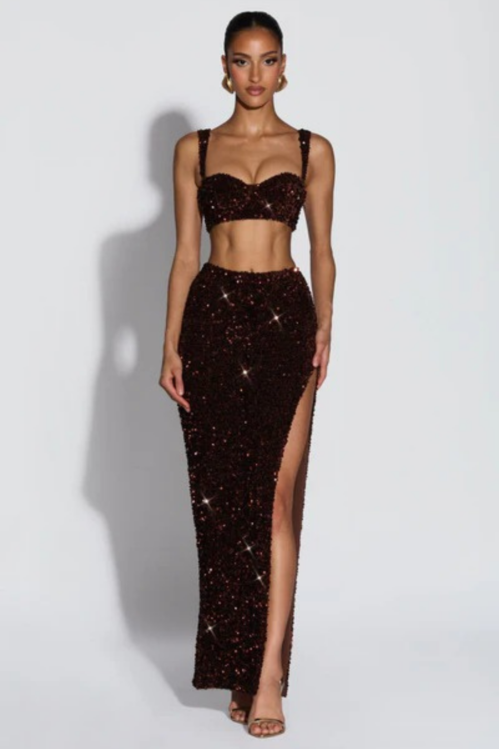 Midnight Glam Sequin Set