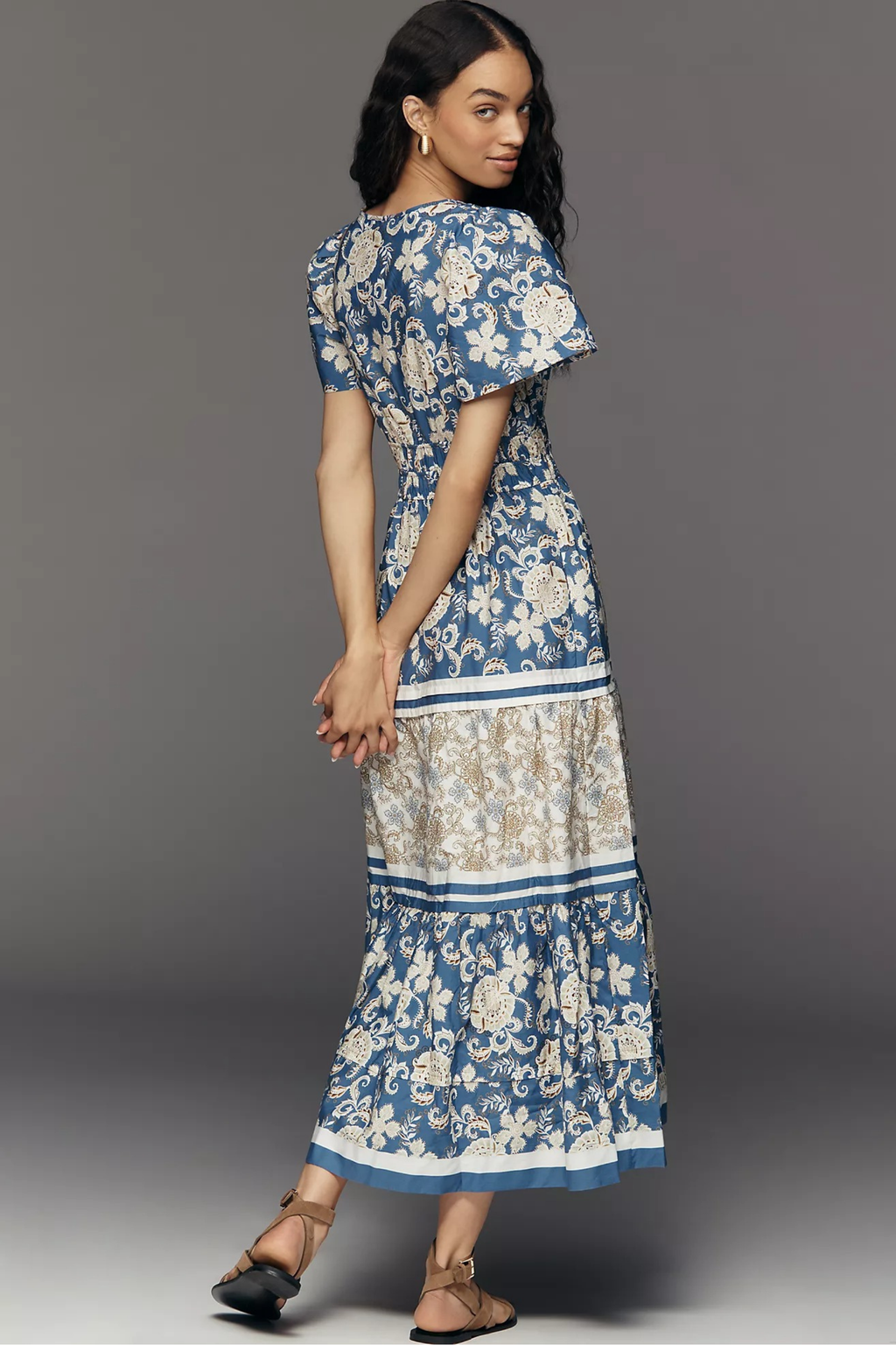 Maxi Dress Floral Print Relaxed Everyday Style