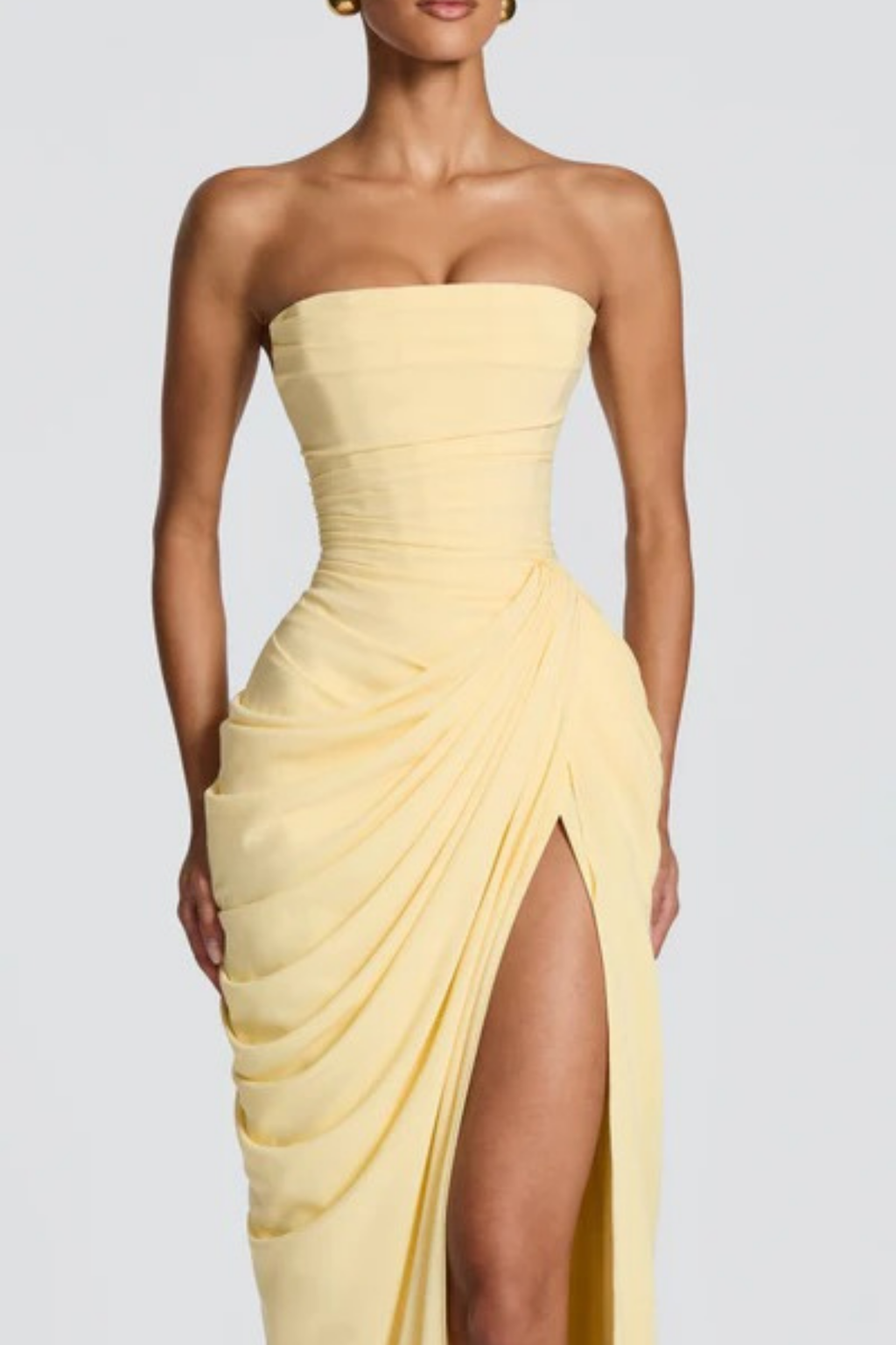 Golden Glow Maxi Dress