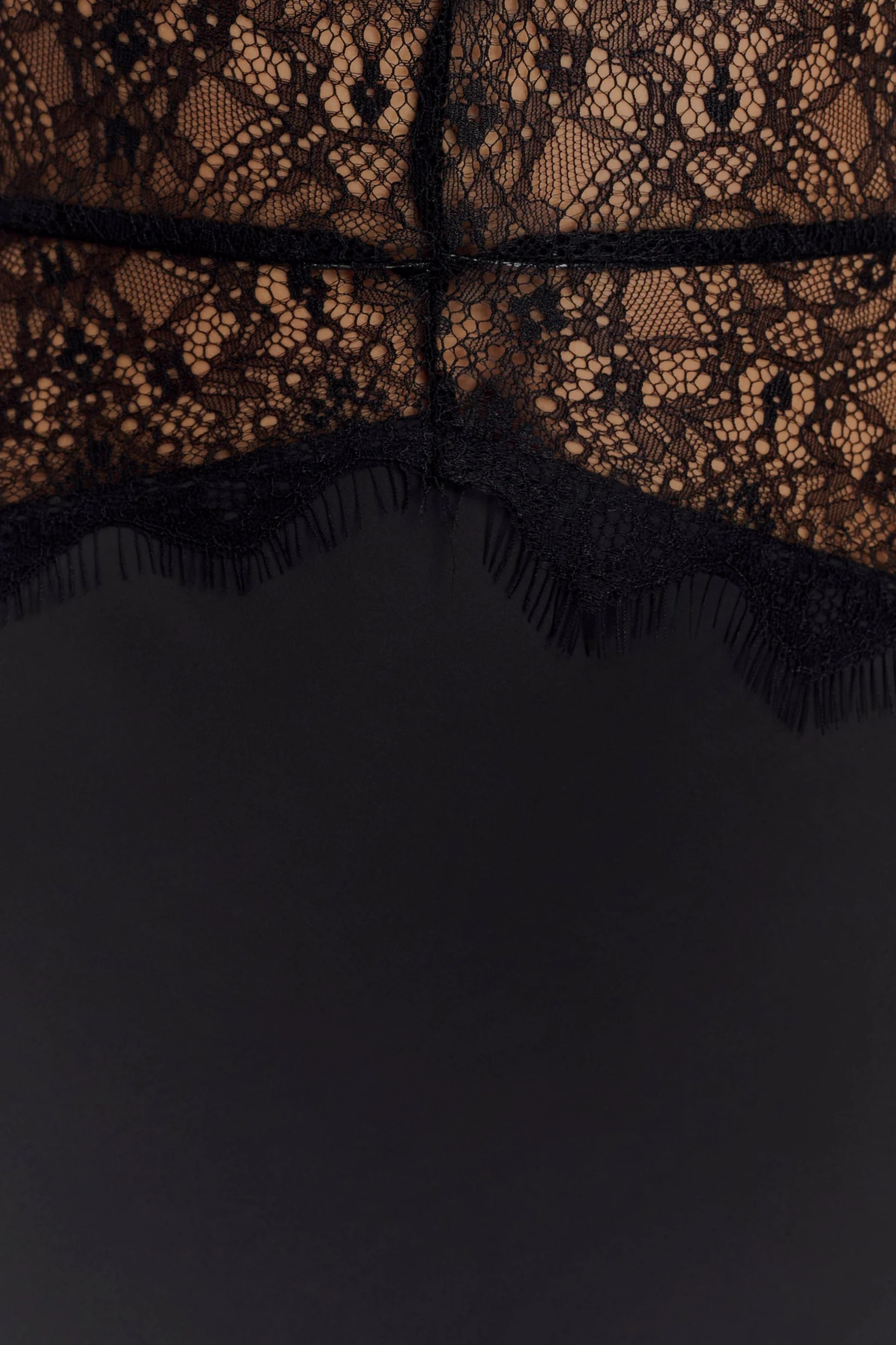 Black Silk Seduction Maxi Dress
