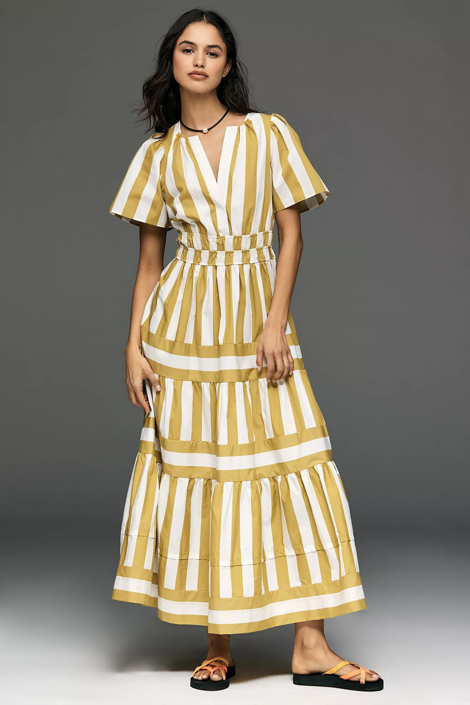 Maxi Dress Floral Print Relaxed Everyday Style
