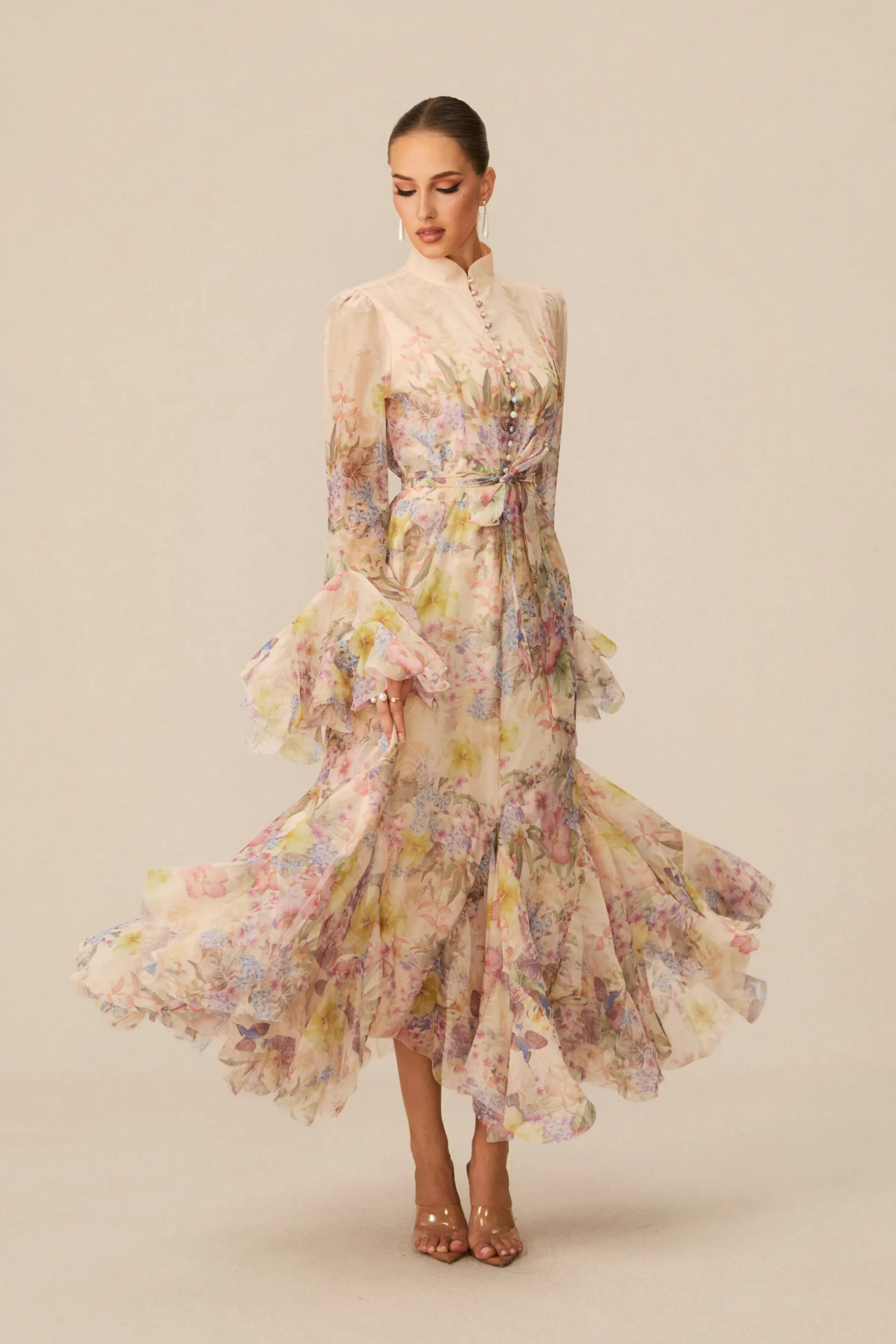 Maison Garden Maxi Dress
