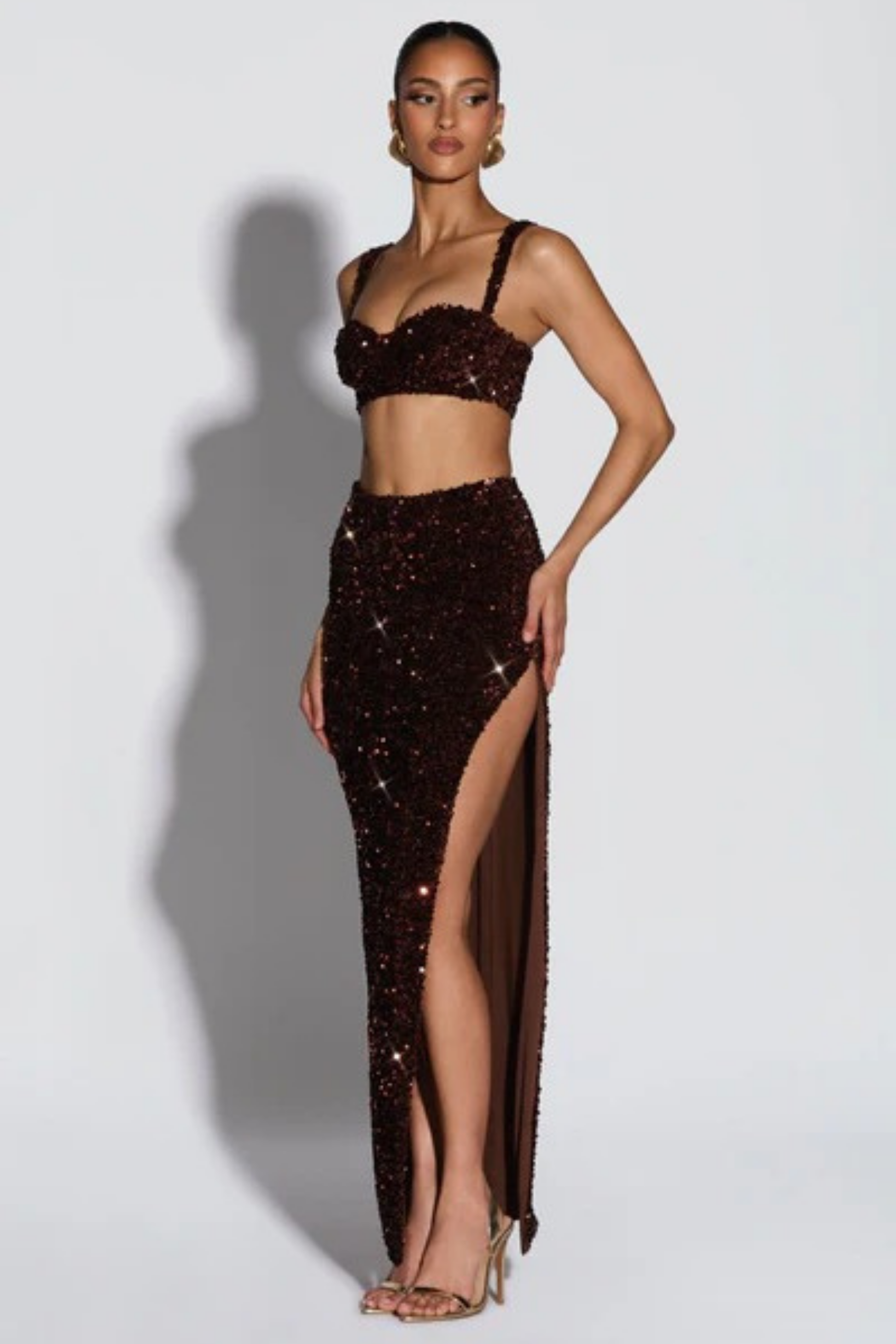 Midnight Glam Sequin Set