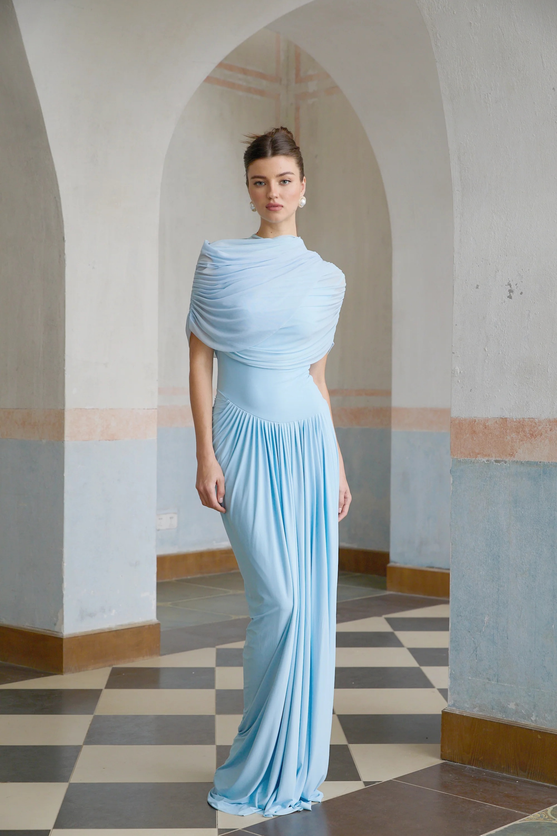 Celeste Flow Maxi Dress