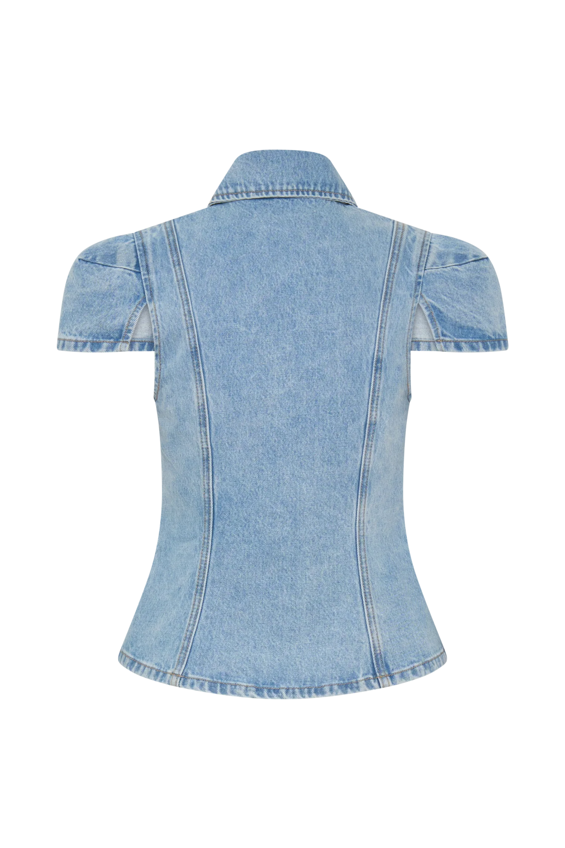 Denim Muse Corset Top