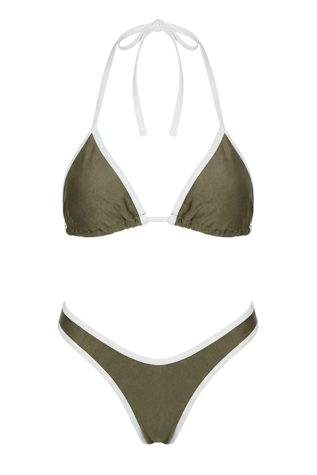 Contrast Trim Bikini