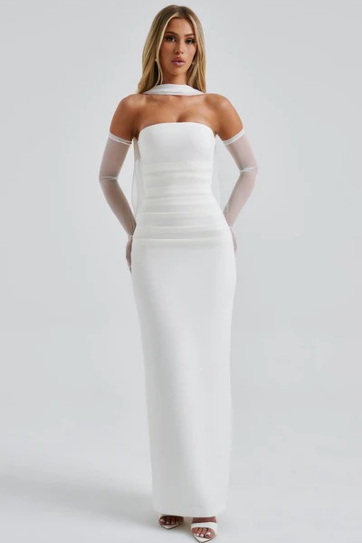 Pure Elegance Maxi Dress