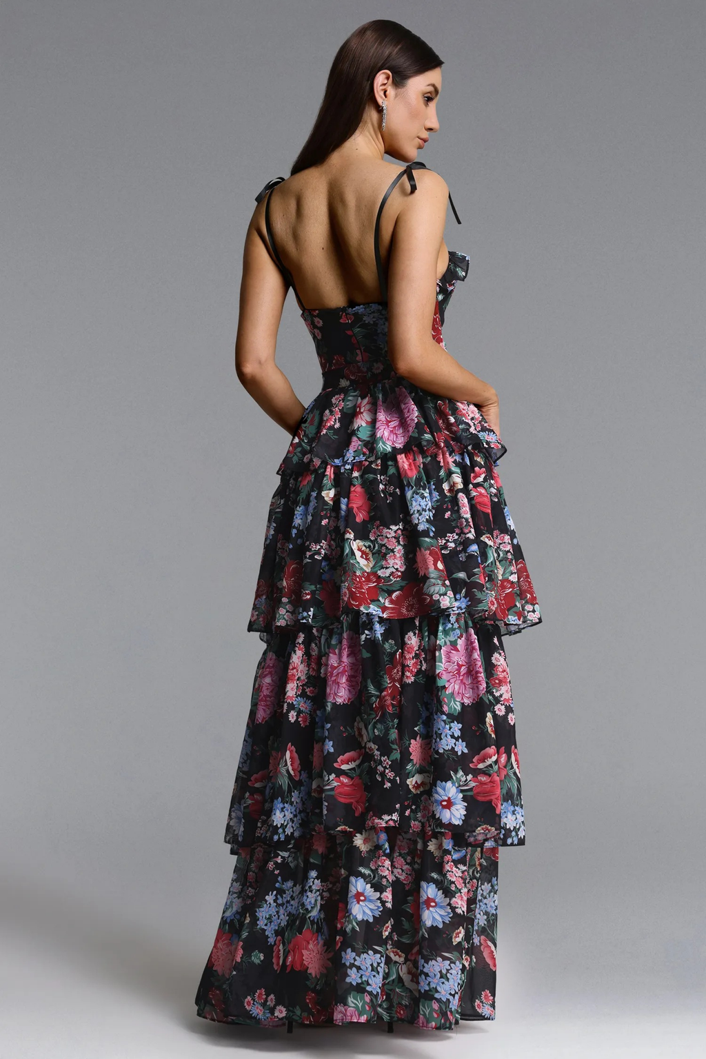 Floral Allure Maxi Dress