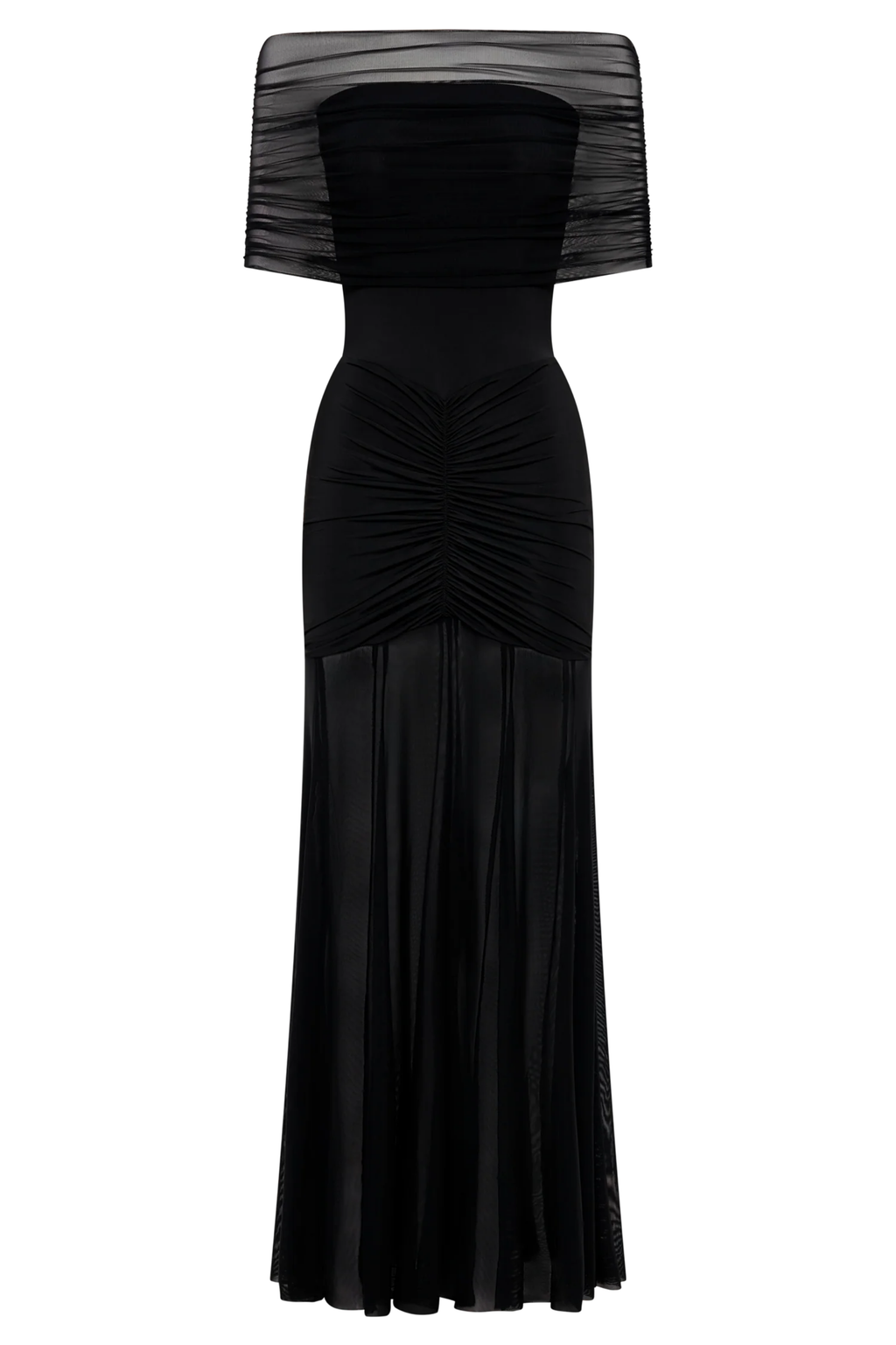Midnight Illusion Maxi Dress