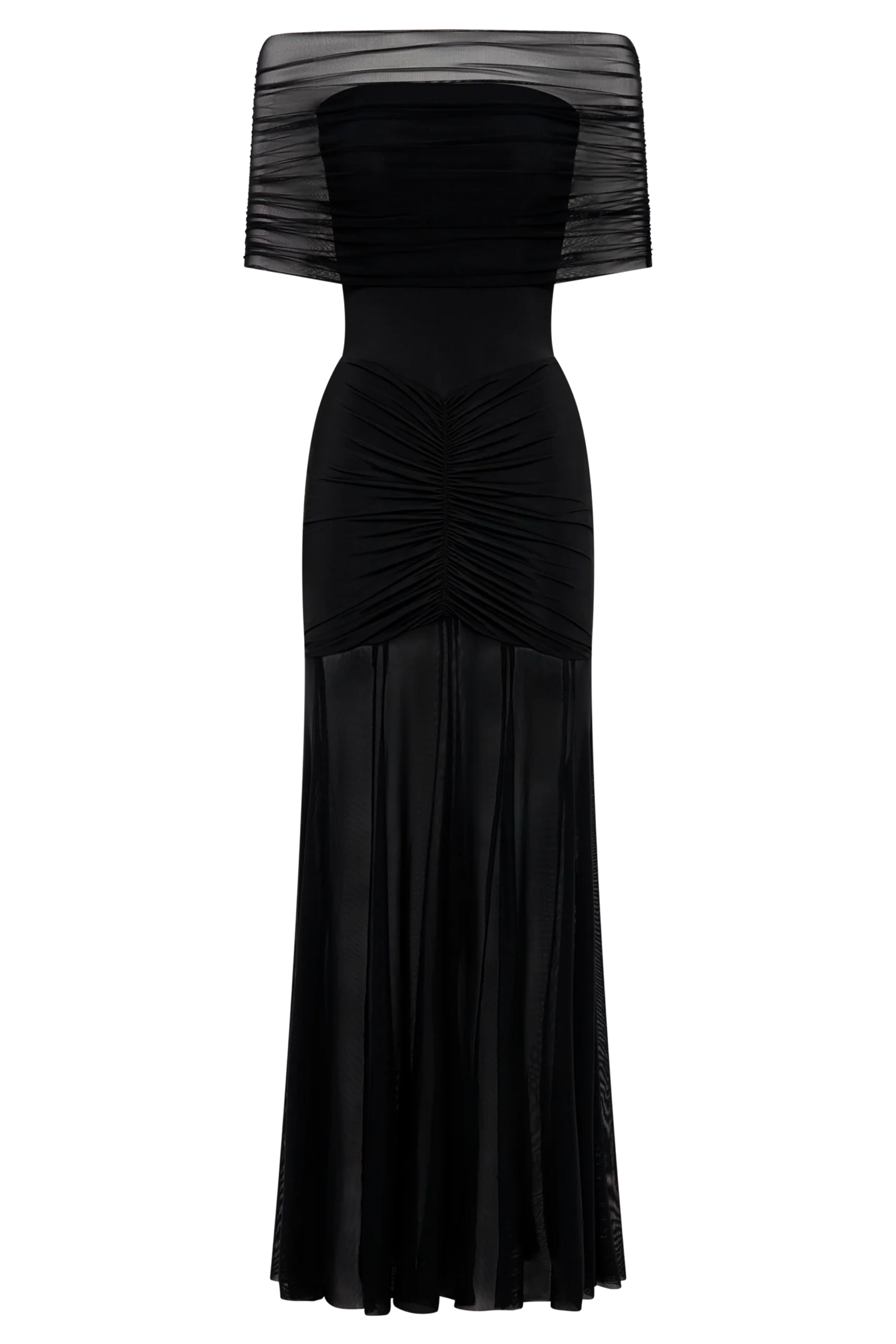 Midnight Illusion Maxi Dress