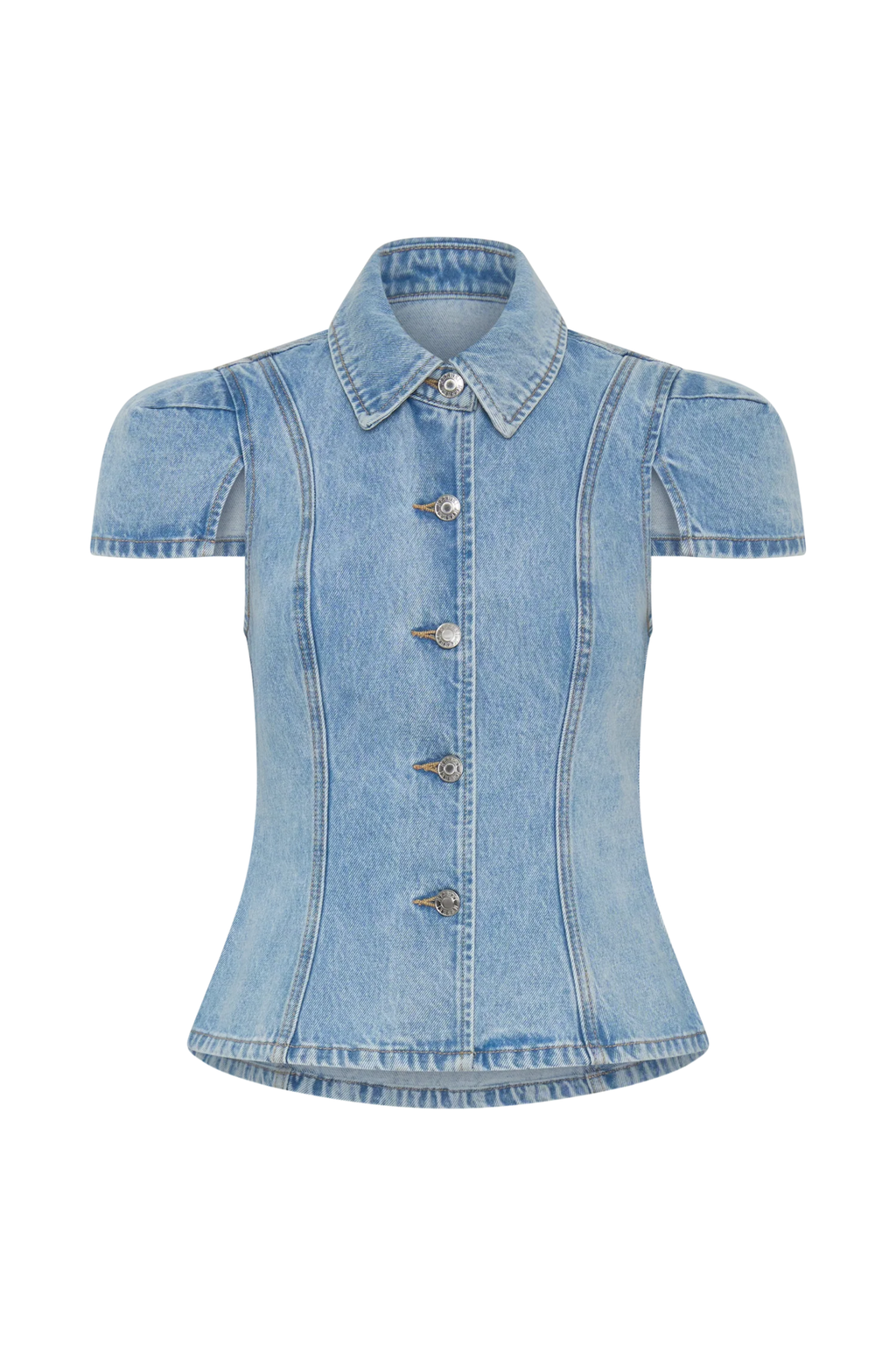 Denim Muse Corset Top