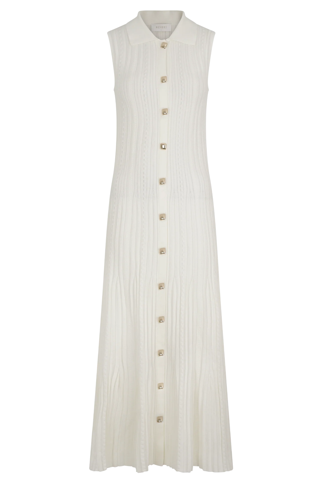 Monaco Button Midi Dress