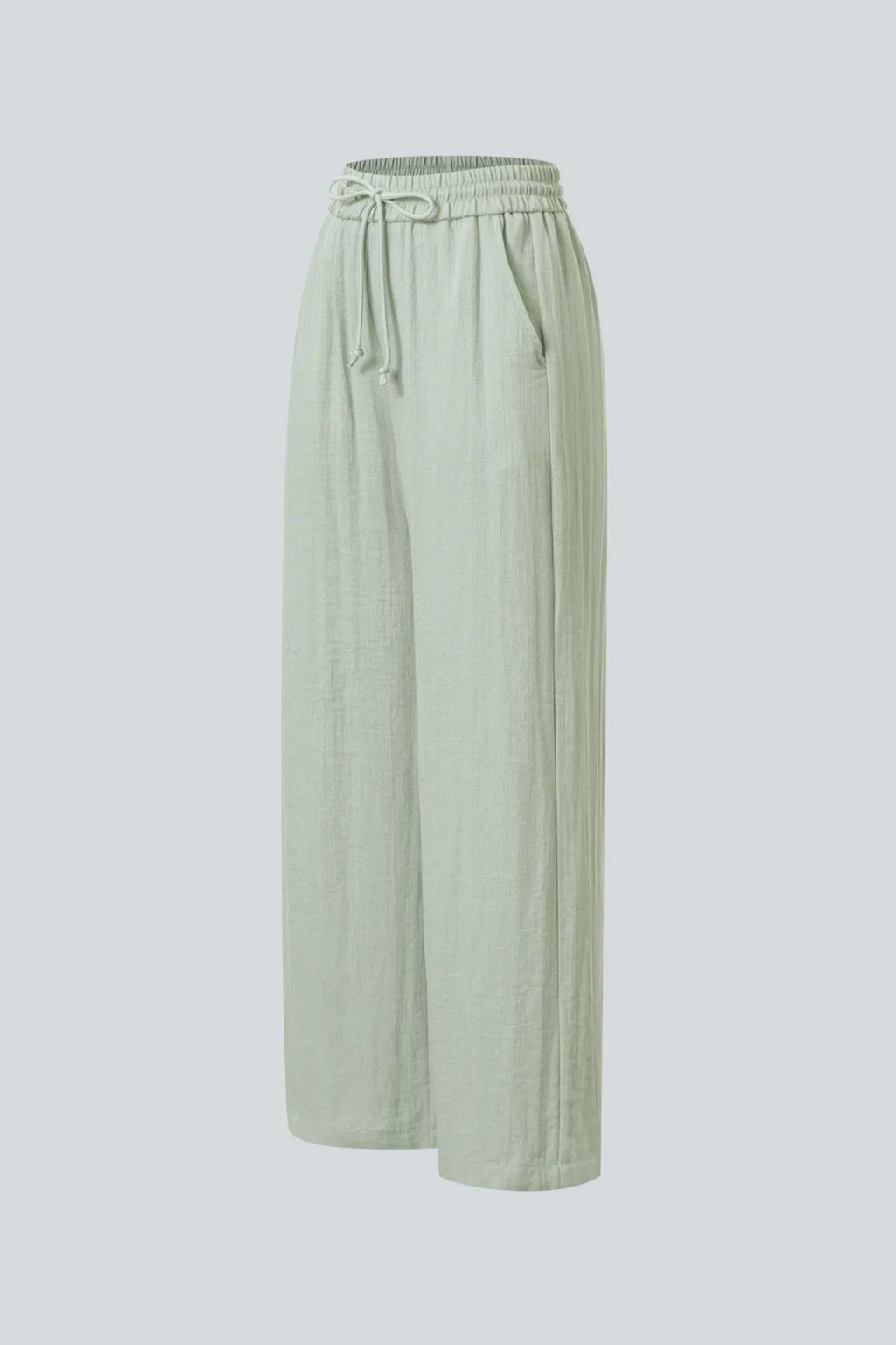 High Waisted Wide Leg Pants Casual Relaxed Style