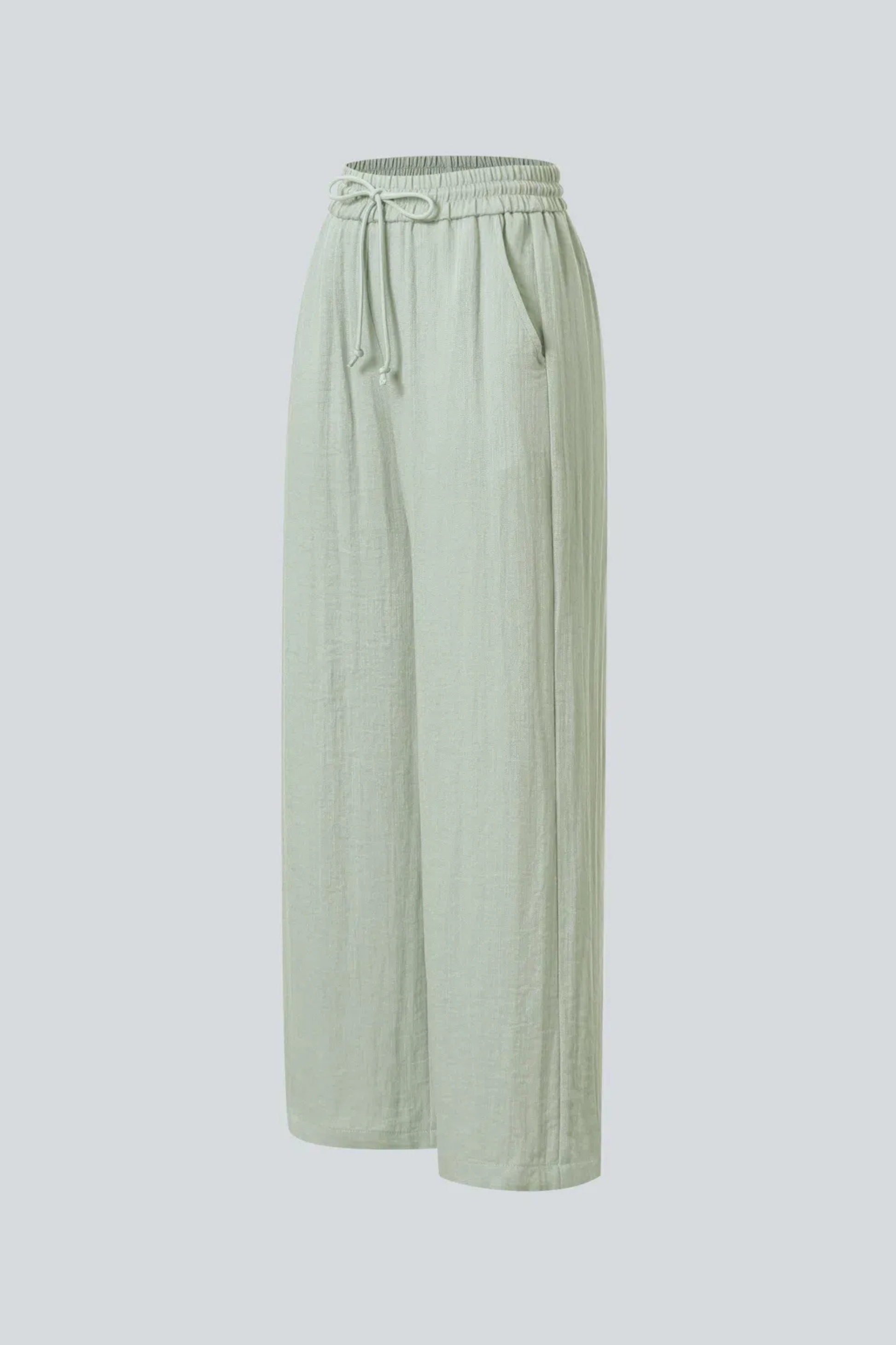 High Waisted Wide Leg Pants Casual Relaxed Style