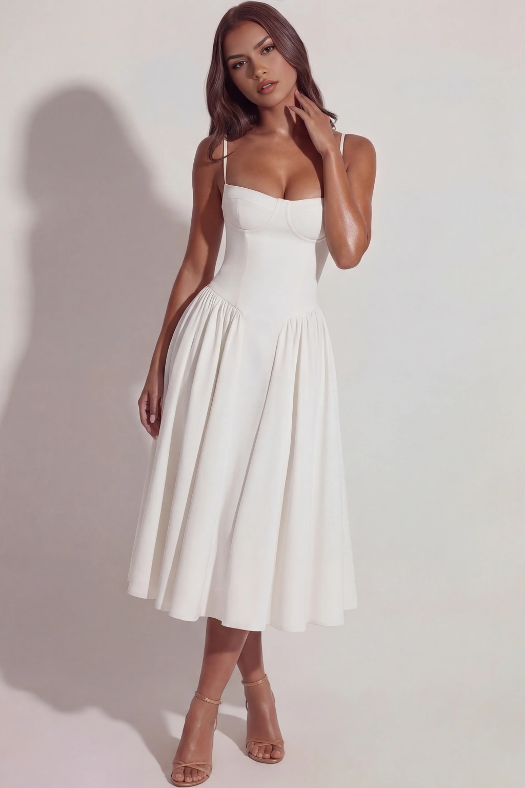 The Elara Midi Dress