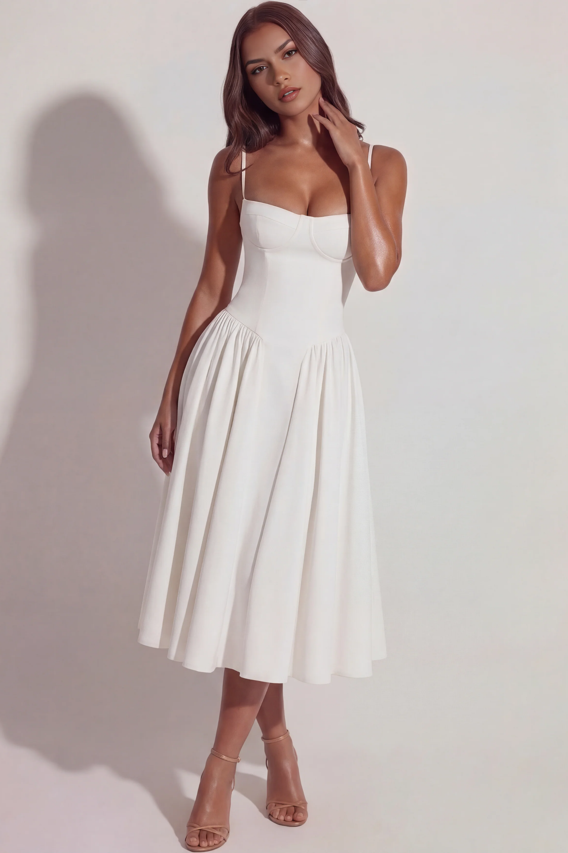 The Elara Midi Dress
