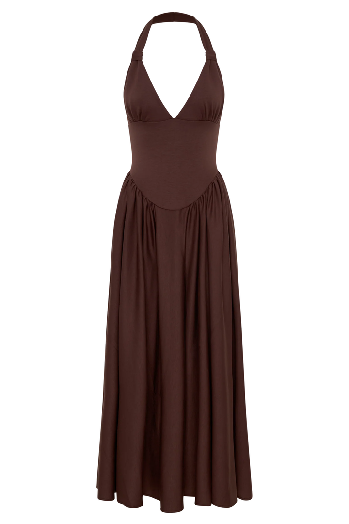 Sienna Halter Midi Dress