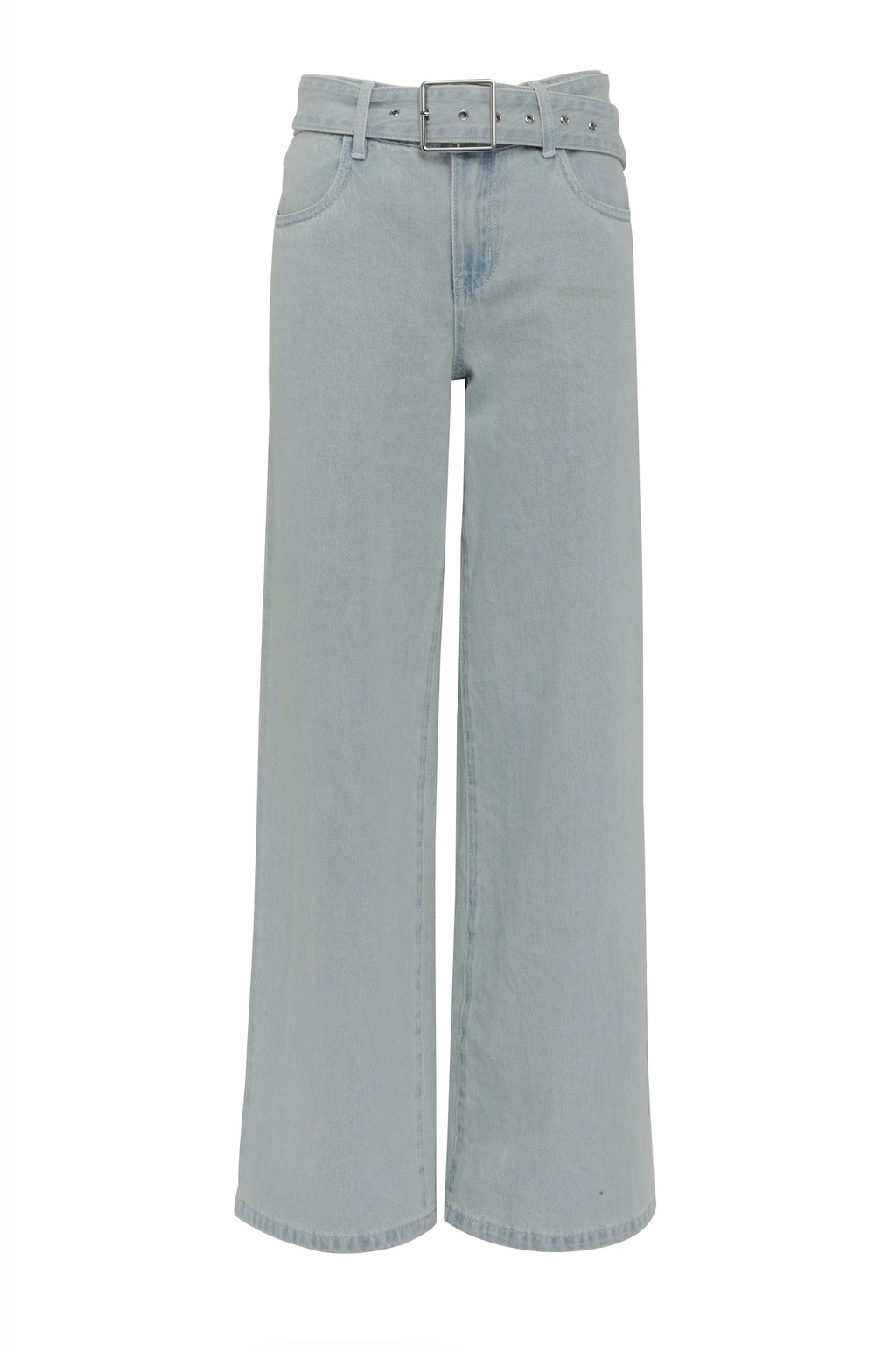 Wide Leg Jeans High Rise Relaxed Style