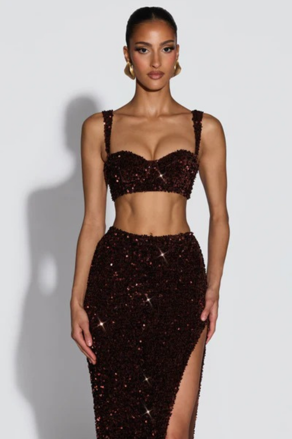 Midnight Glam Sequin Set