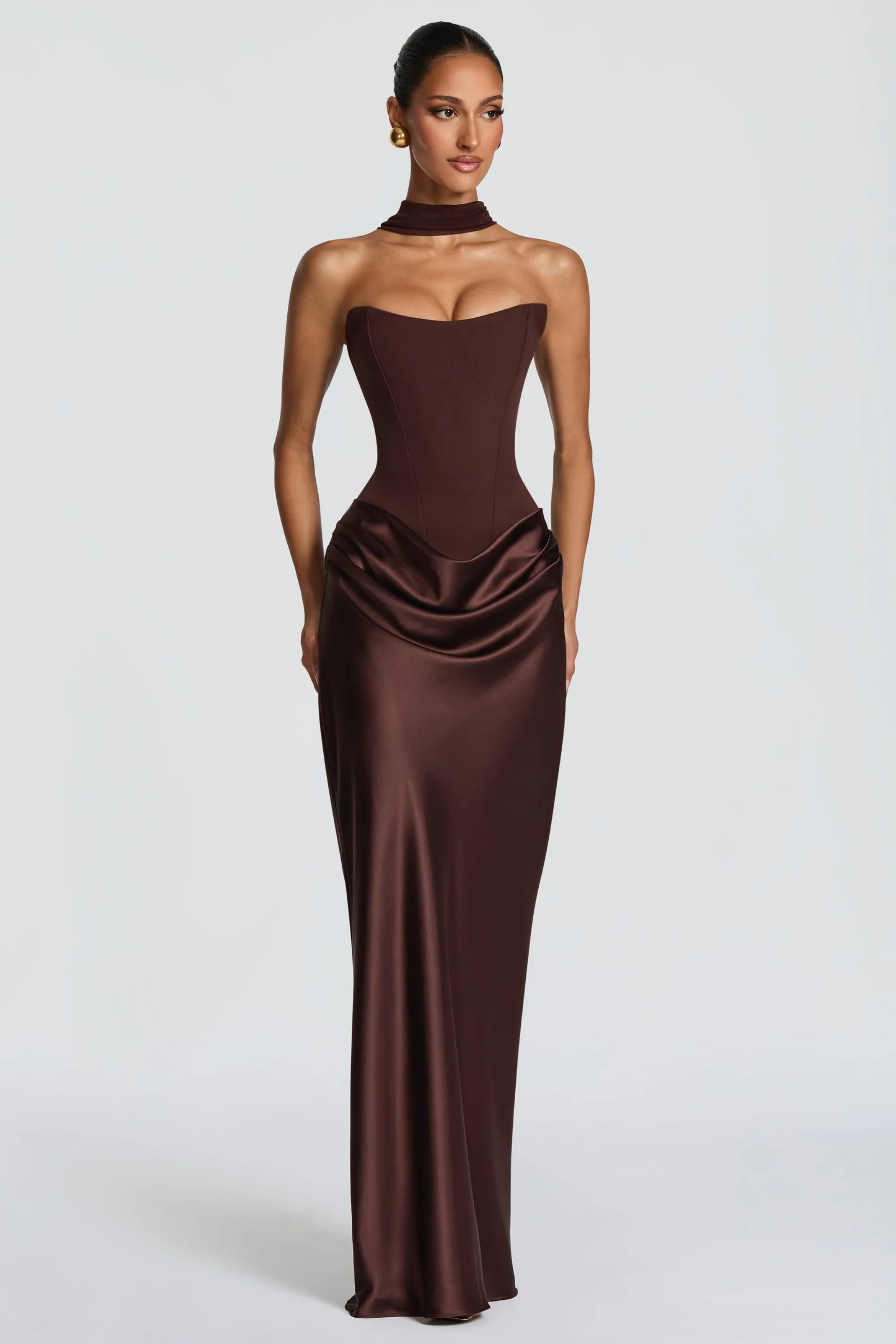 Velour Maxi Dress