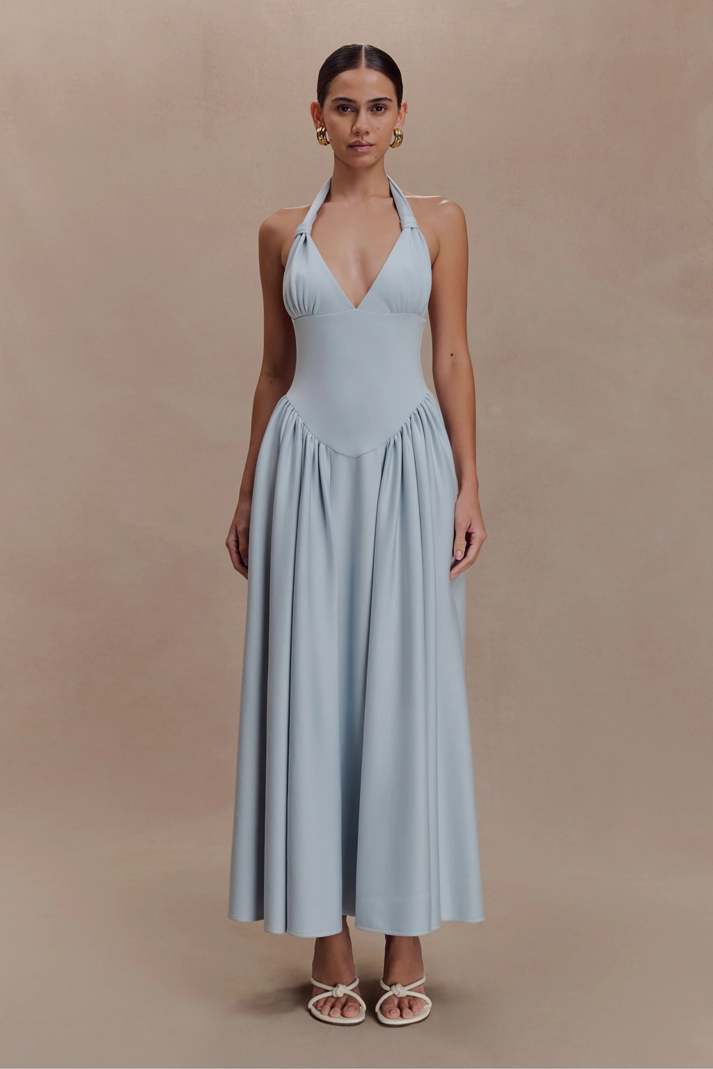 Sienna Halter Midi Dress
