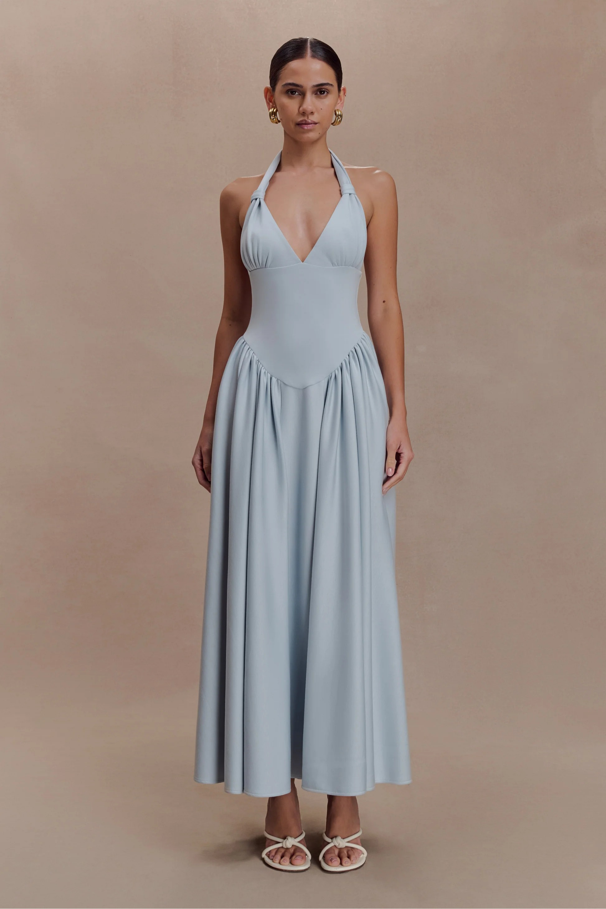 Sienna Halter Midi Dress