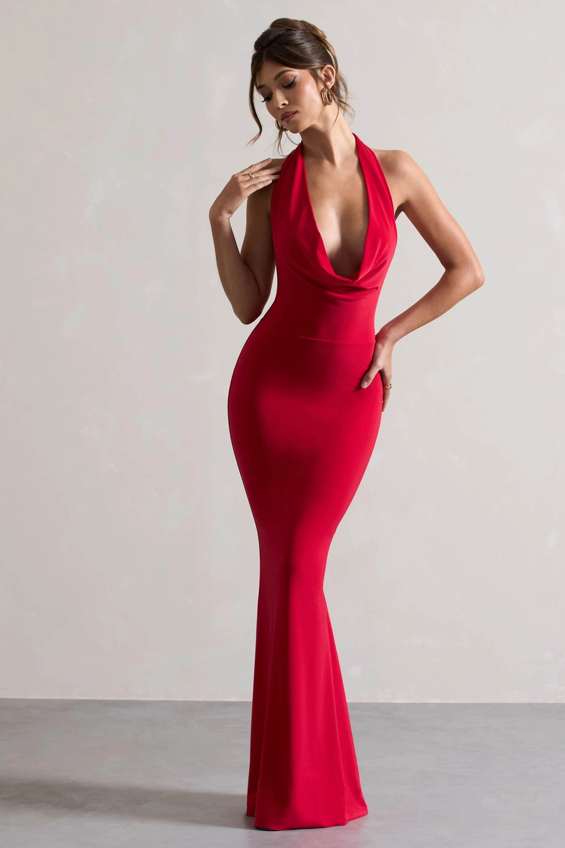 Velvet Seduction Maxi Dress