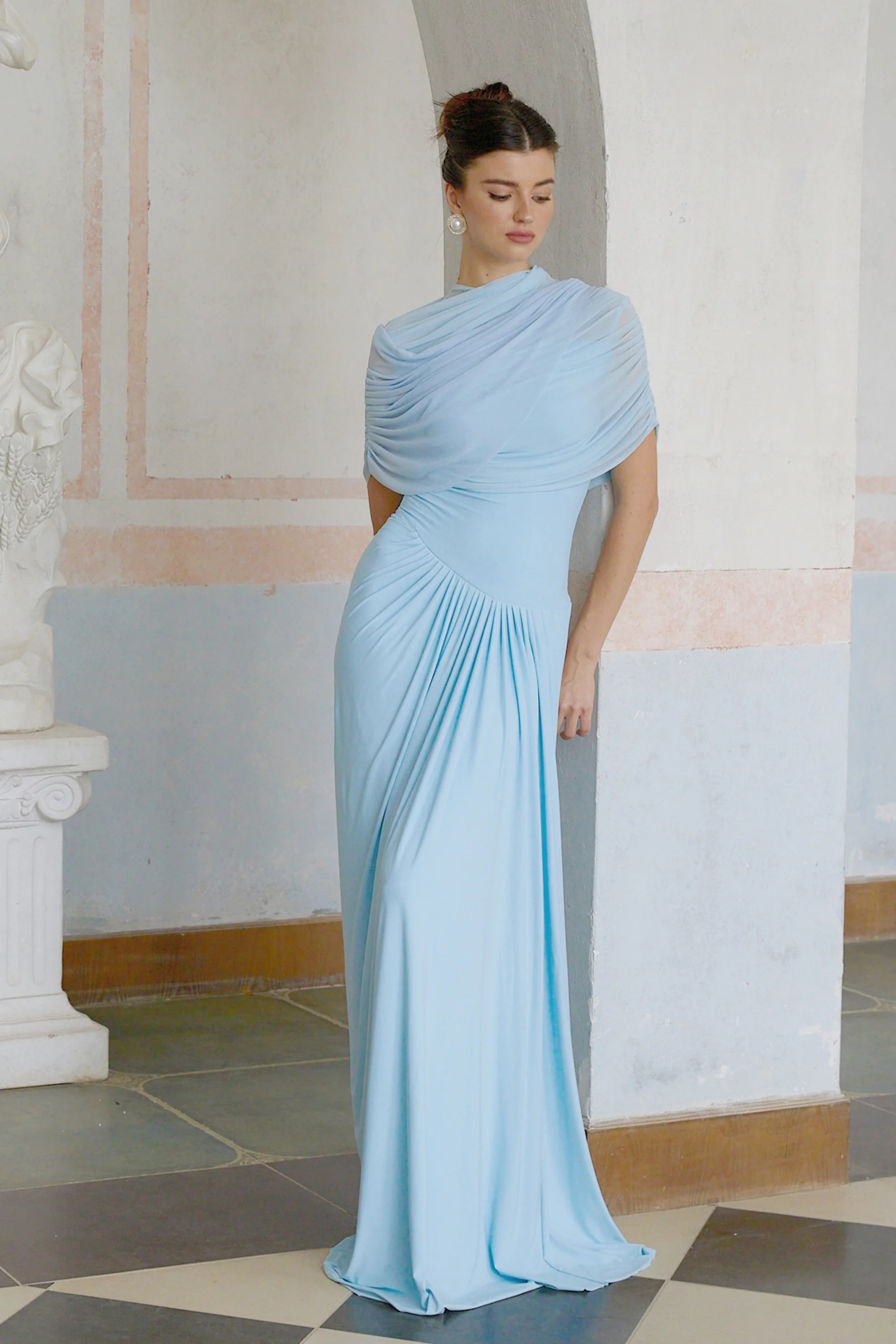 Celeste Flow Maxi Dress