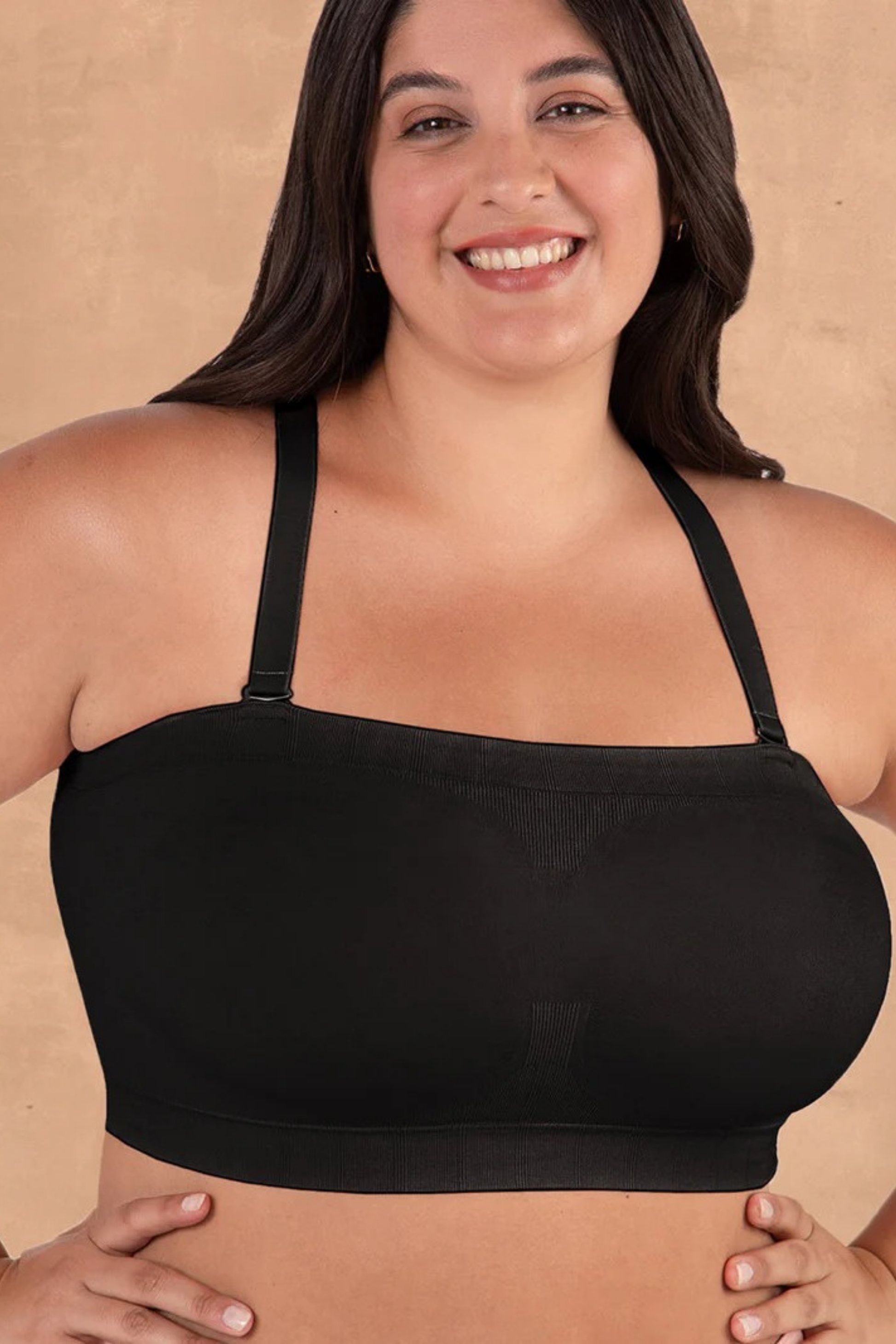 Strapless Bandeau Bra Seamless Wireless Comfort