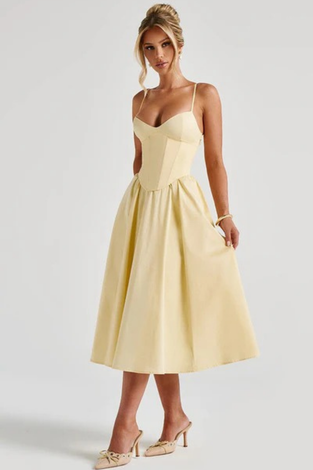 Belle Aura Midi Dress