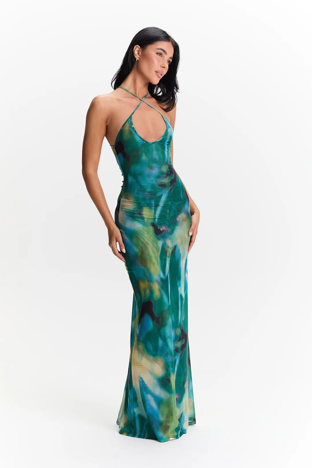 Ocean Mist Maxi Dress
