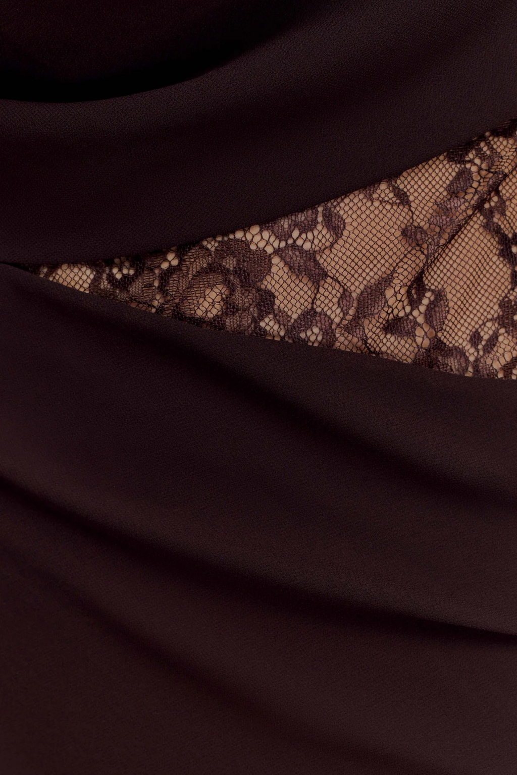 Noir Allure Maxi Dress